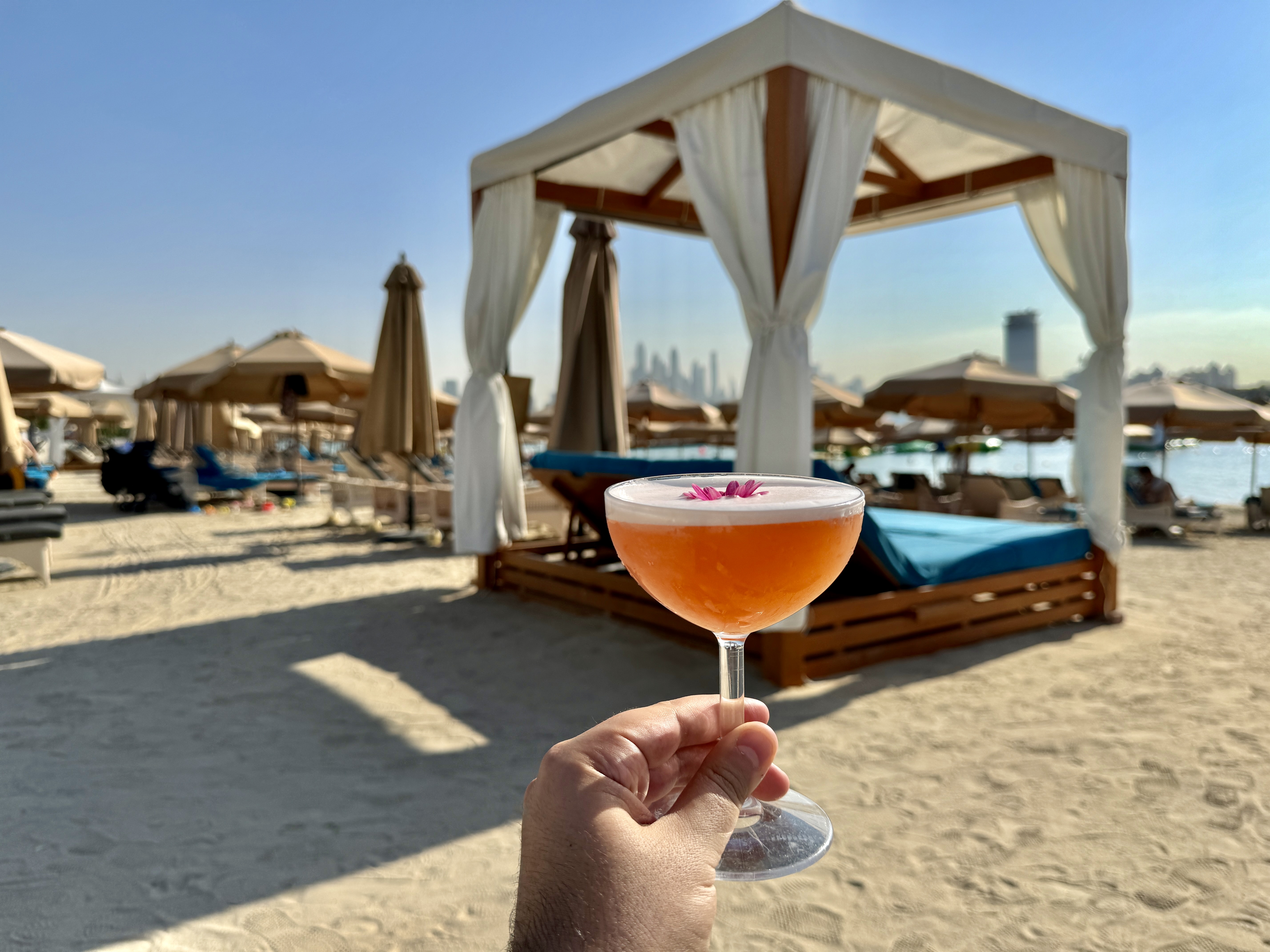 Waldorf Astoria Dubai Palm Jumeirah Beach Cocktail Waldorf Astoria Dubai Palm Jumeirah Beach Cocktail