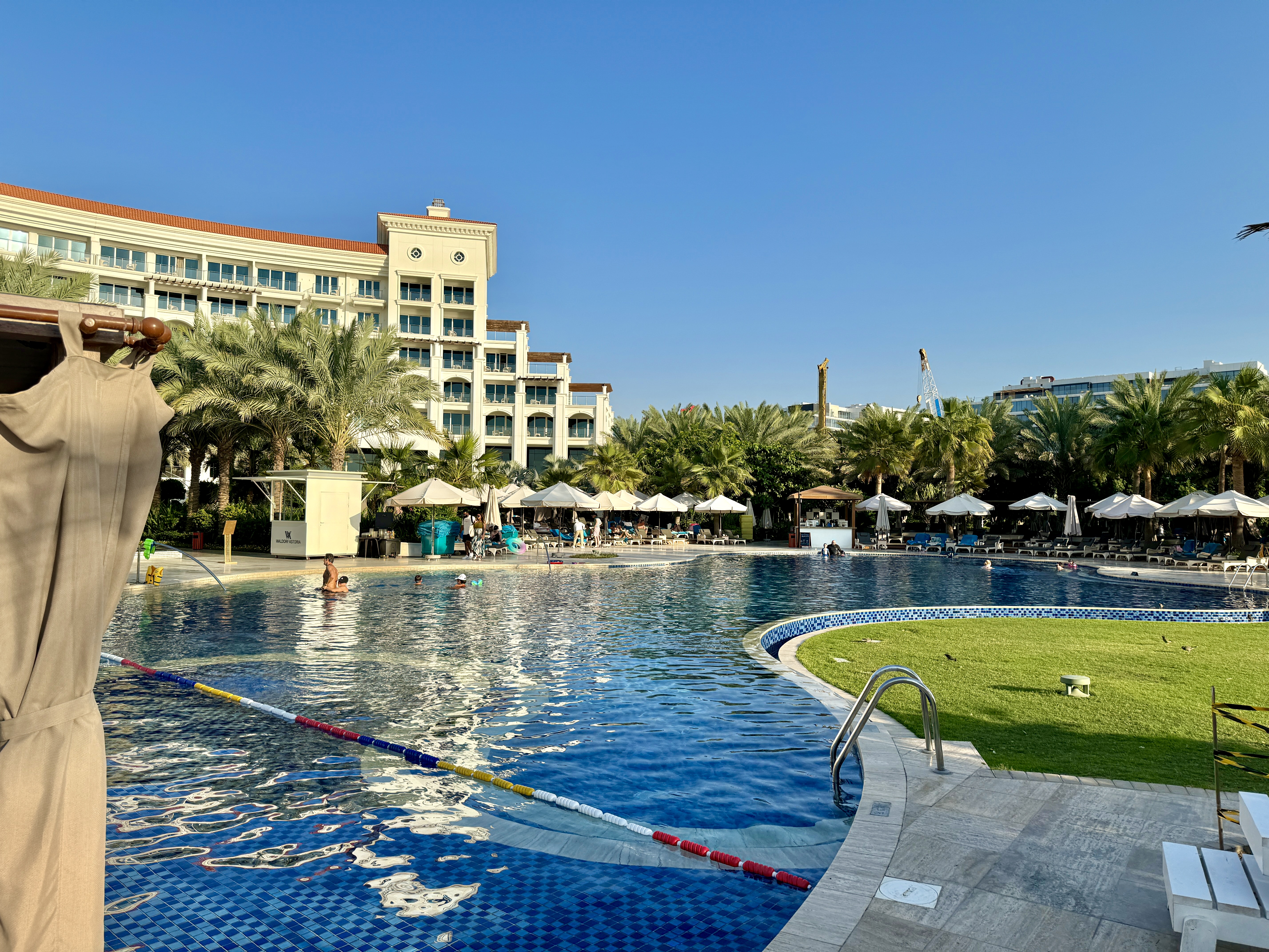 Waldorf Astoria Dubai Palm Jumeirah Family Pool Deck Waldorf Astoria Dubai Palm Jumeirah Family Pool Deck