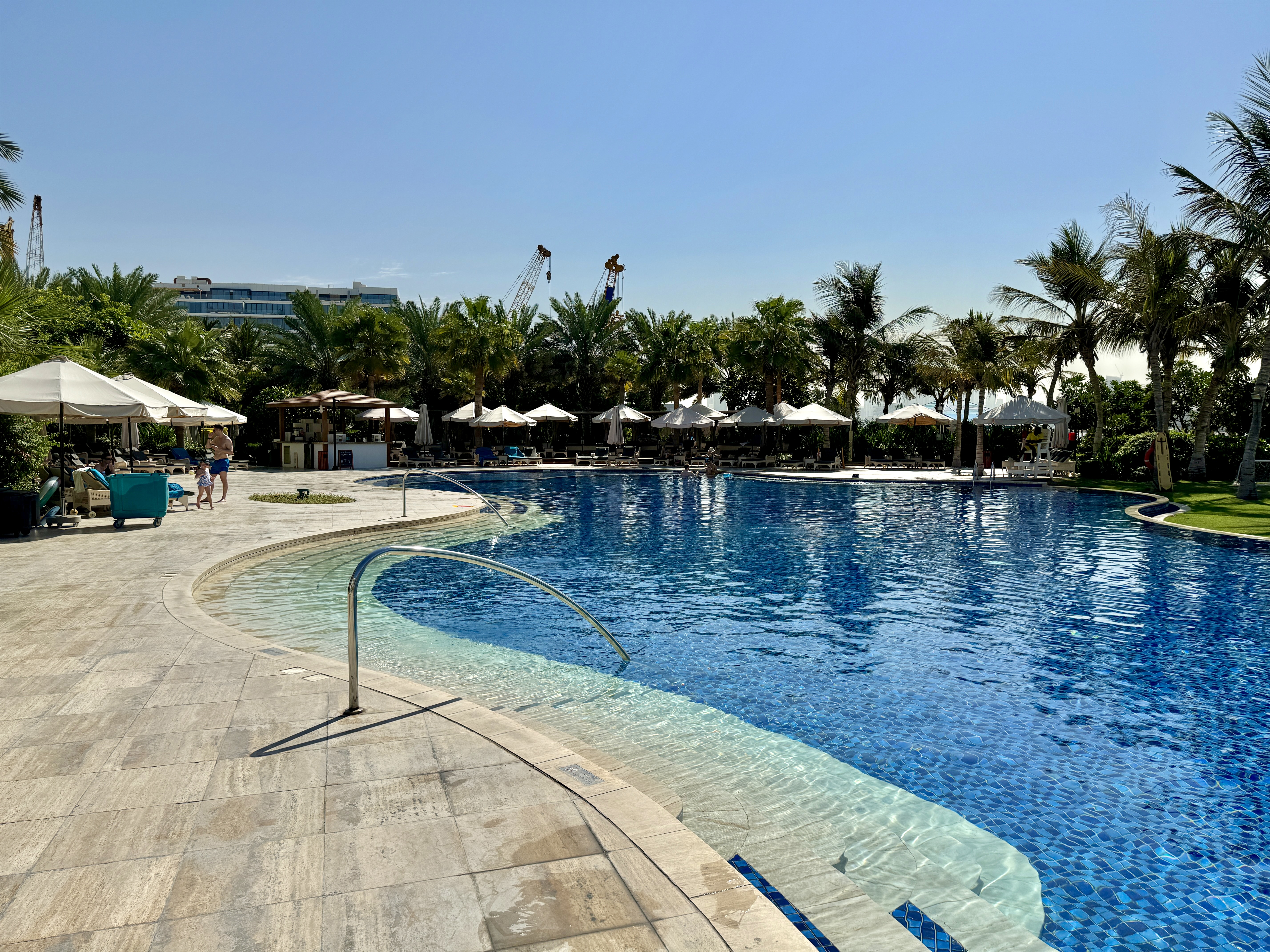 Waldorf Astoria Dubai Palm Jumeirah Family Pool and Deck Waldorf Astoria Dubai Palm Jumeirah Family Pool and Deck