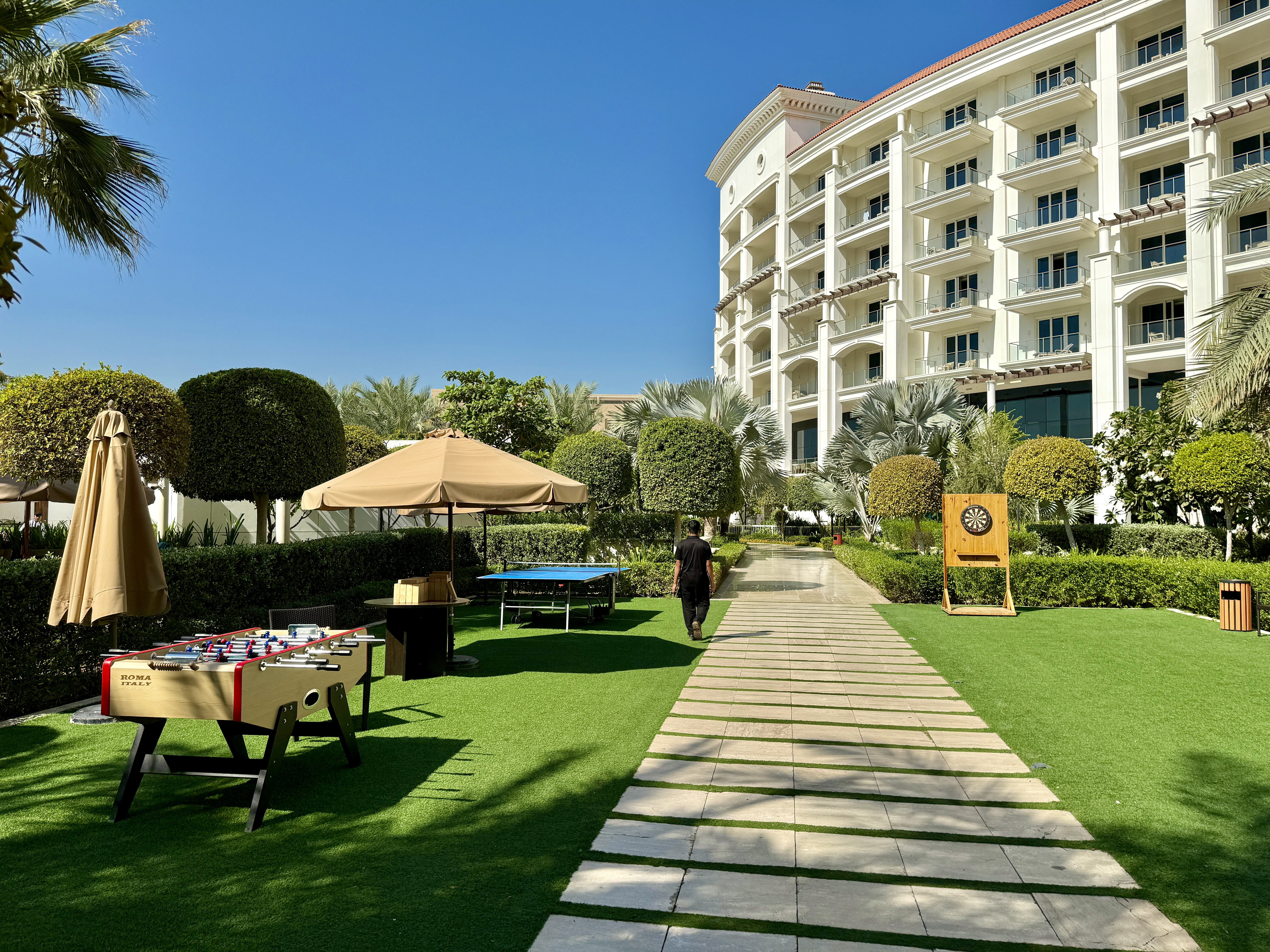 Waldorf Astoria Dubai Palm Jumeirah Lawn Games Waldorf Astoria Dubai Palm Jumeirah Lawn Games