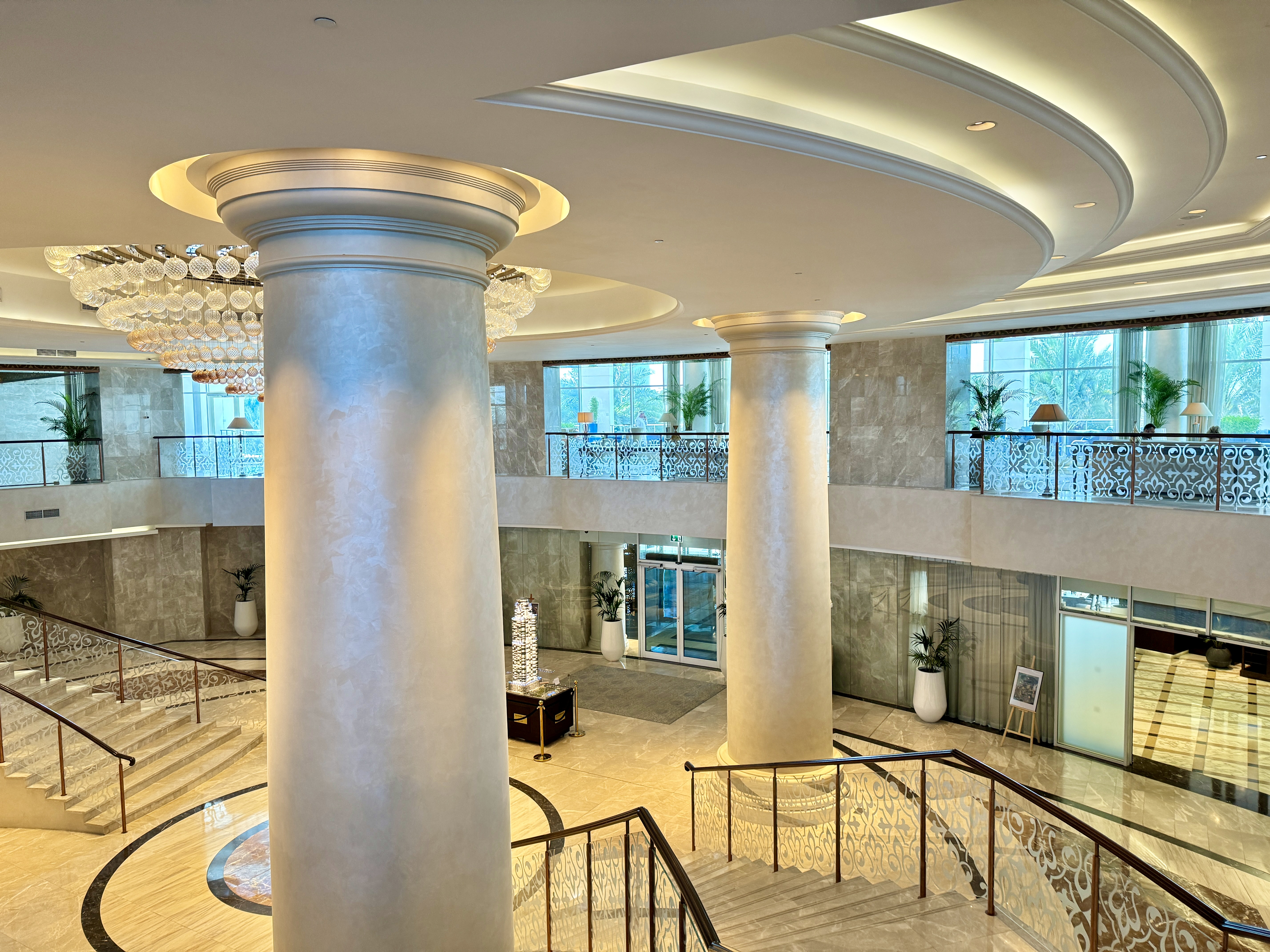 Waldorf Astoria Dubai Palm Jumeirah Lobby Stairs Waldorf Astoria Dubai Palm Jumeirah Lobby Stairs