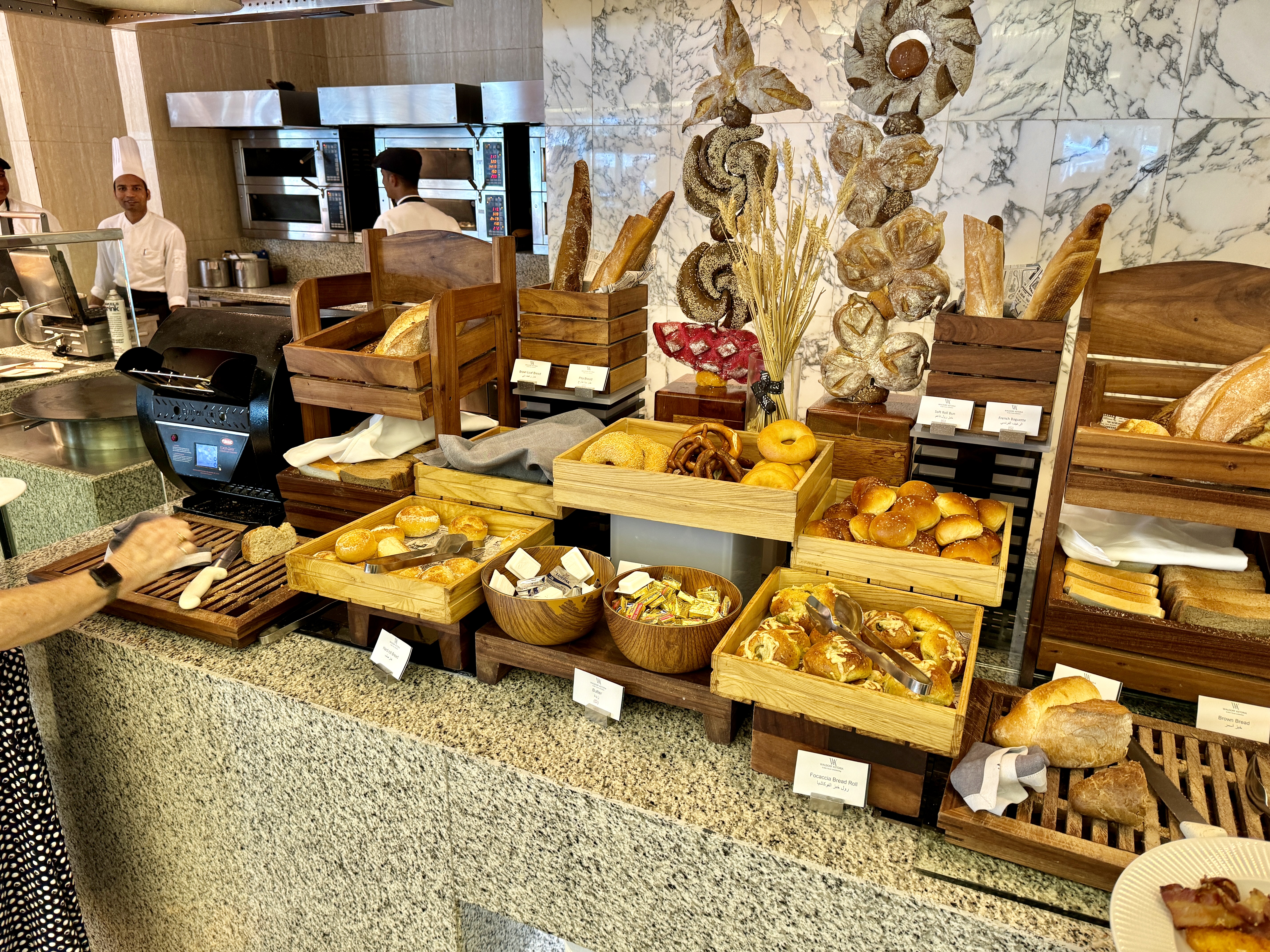 Waldorf Astoria Dubai Palm Jumeirah Mezzerie Breads Waldorf Astoria Dubai Palm Jumeirah Mezzerie Breads