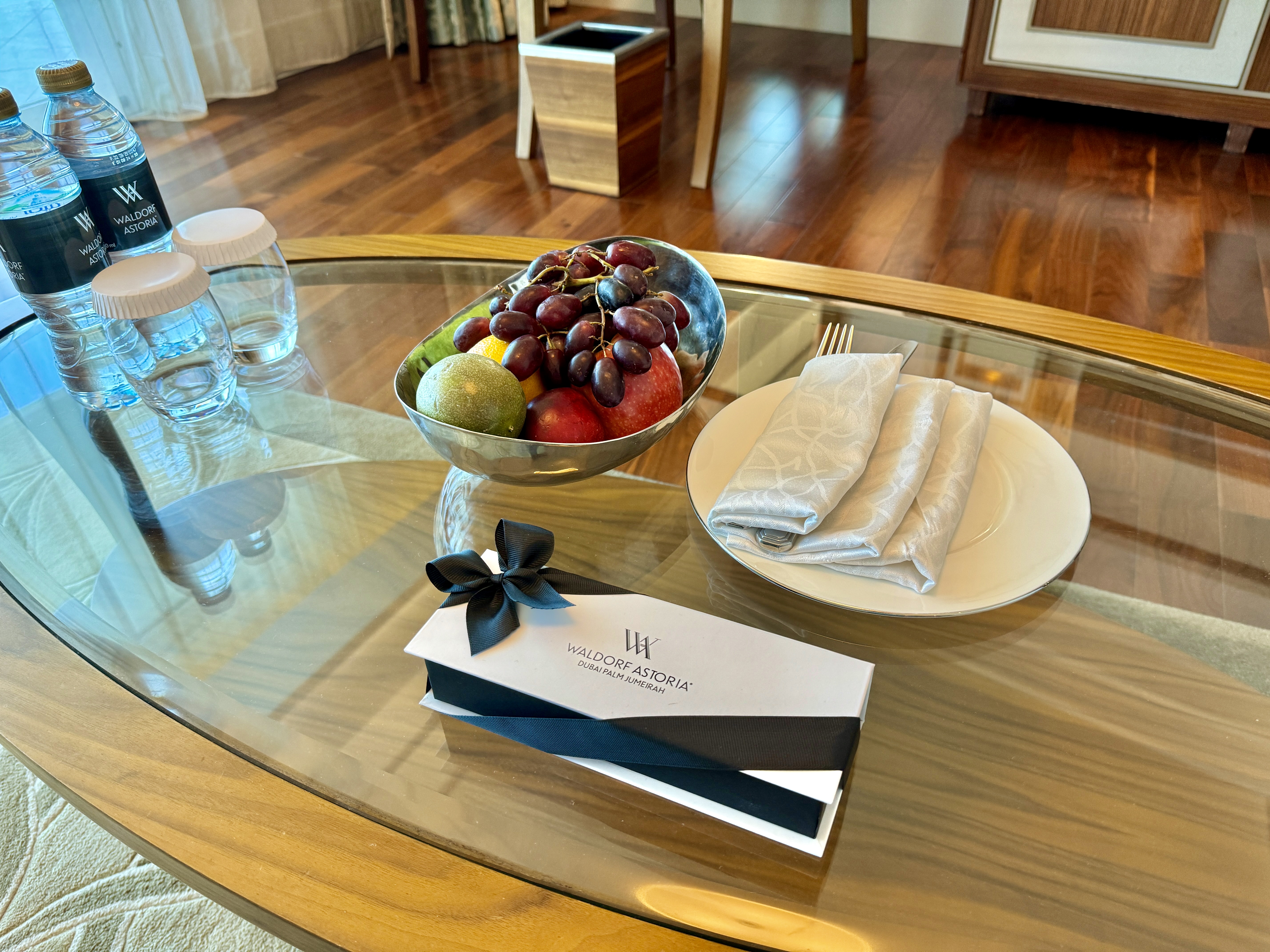 Waldorf Astoria Dubai Palm Jumeirah Welcome Gift Waldorf Astoria Dubai Palm Jumeirah Welcome Gift