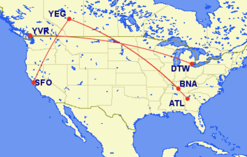 WestJet Routes For Summer Season 24 WestJet Routes For Summer Season 24