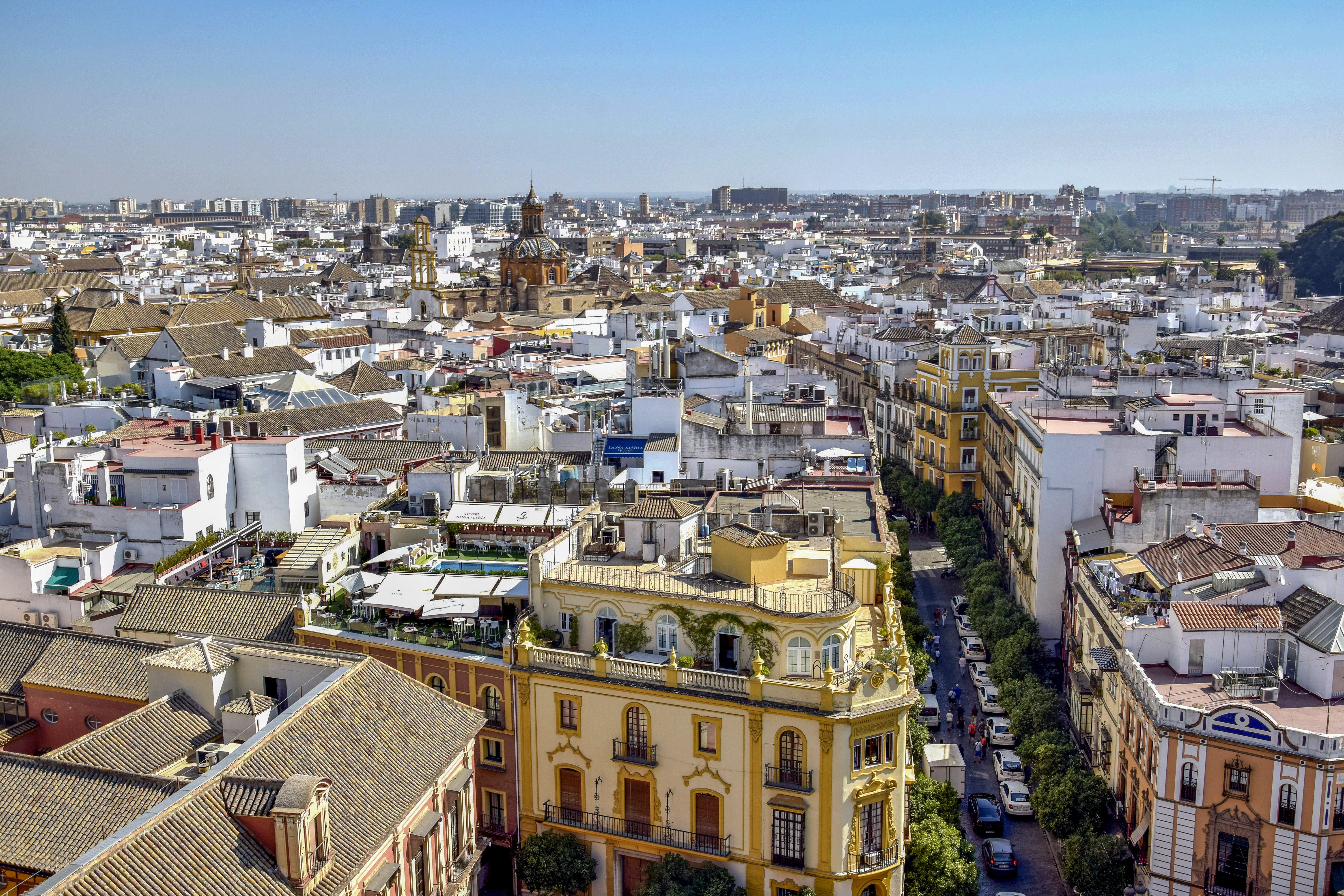 seville spain skyline