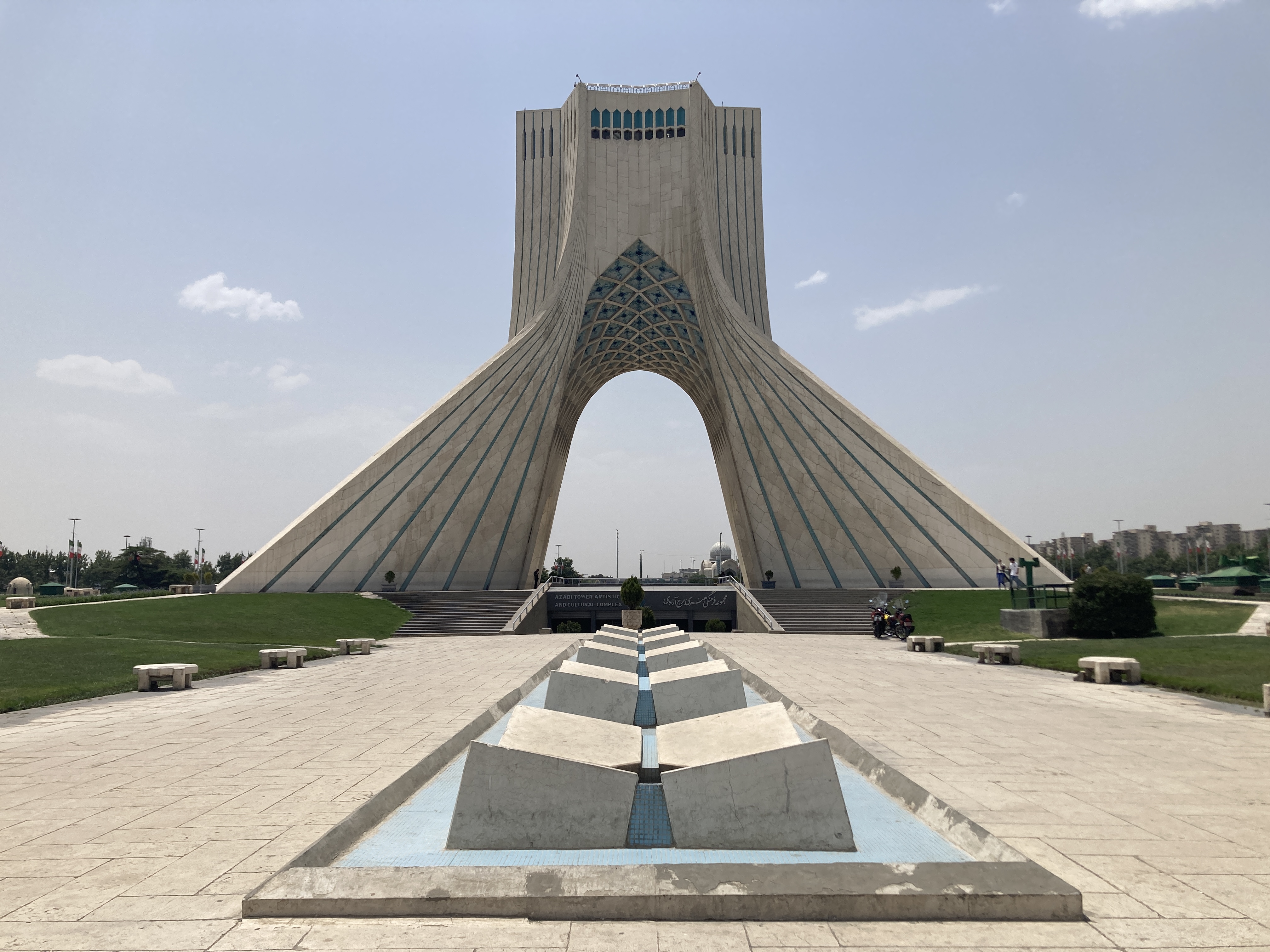 Azadi Tower in Tehran Iran Azadi Tower in Tehran Iran