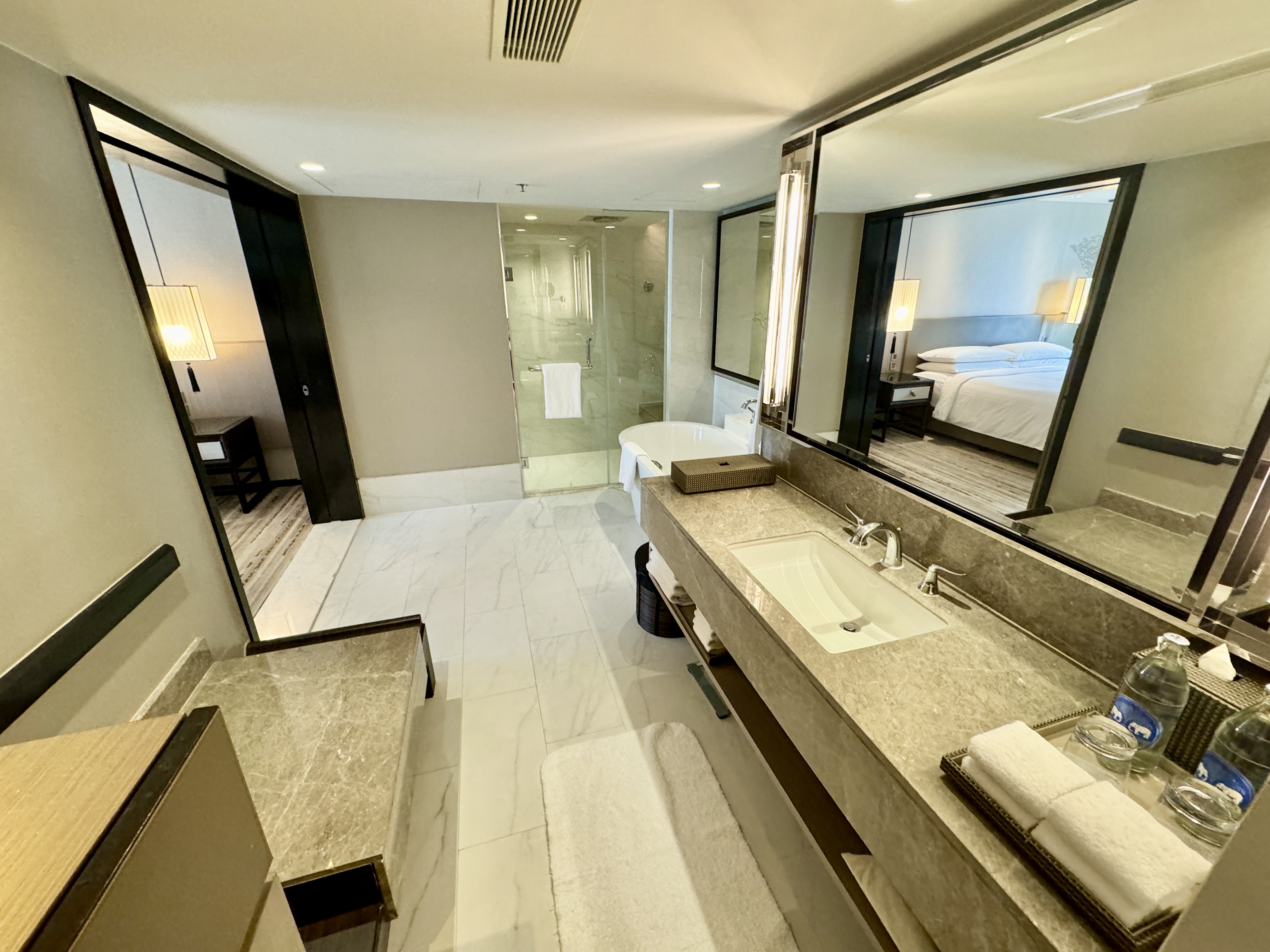 Bangkok Marriott Marquis Bathroom Vanity and Storage Bangkok Marriott Marquis Bathroom Vanity and Storage