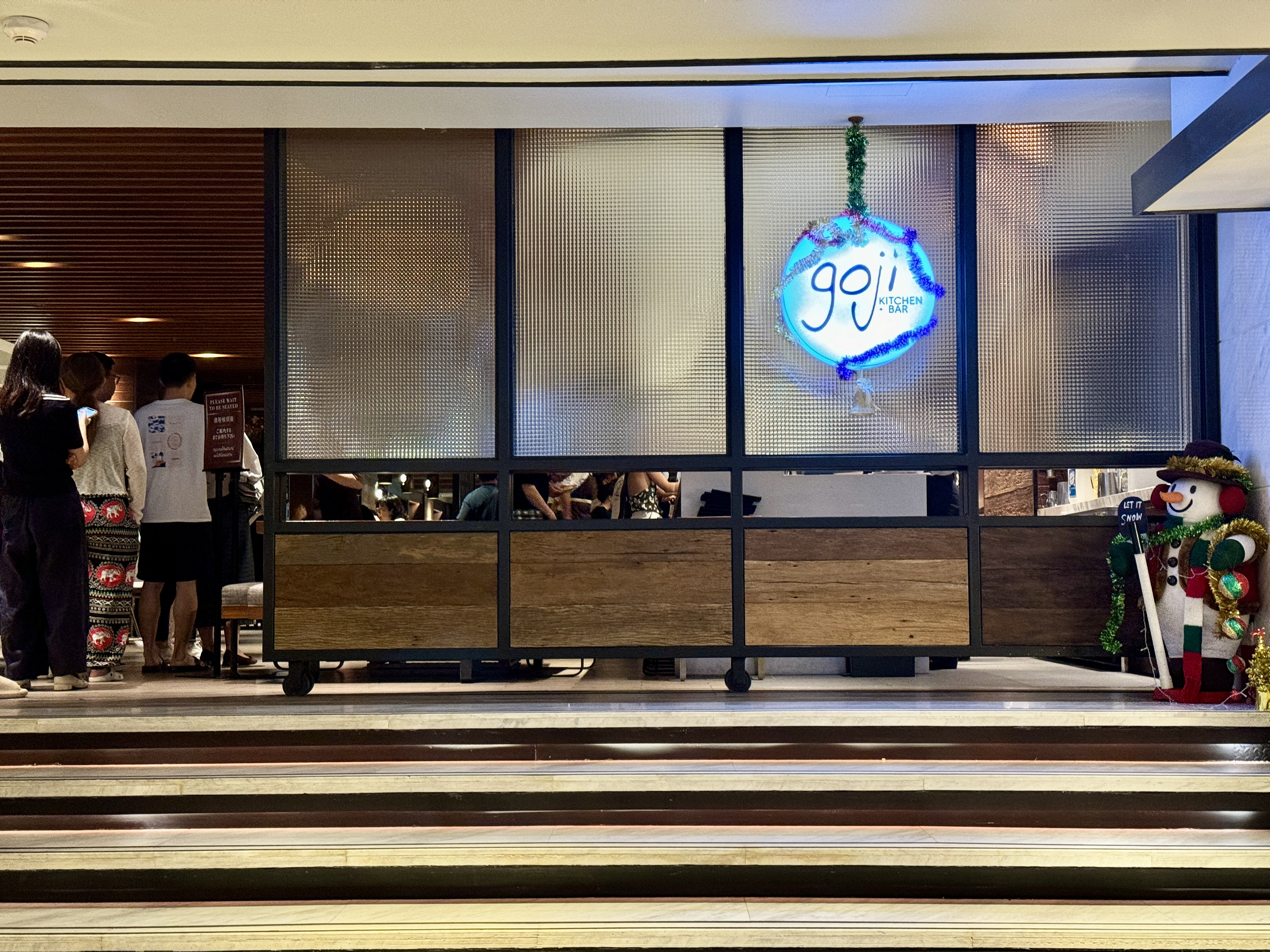 Bangkok Marriott Marquis Goji Kitchen Entrance Bangkok Marriott Marquis Goji Kitchen Entrance