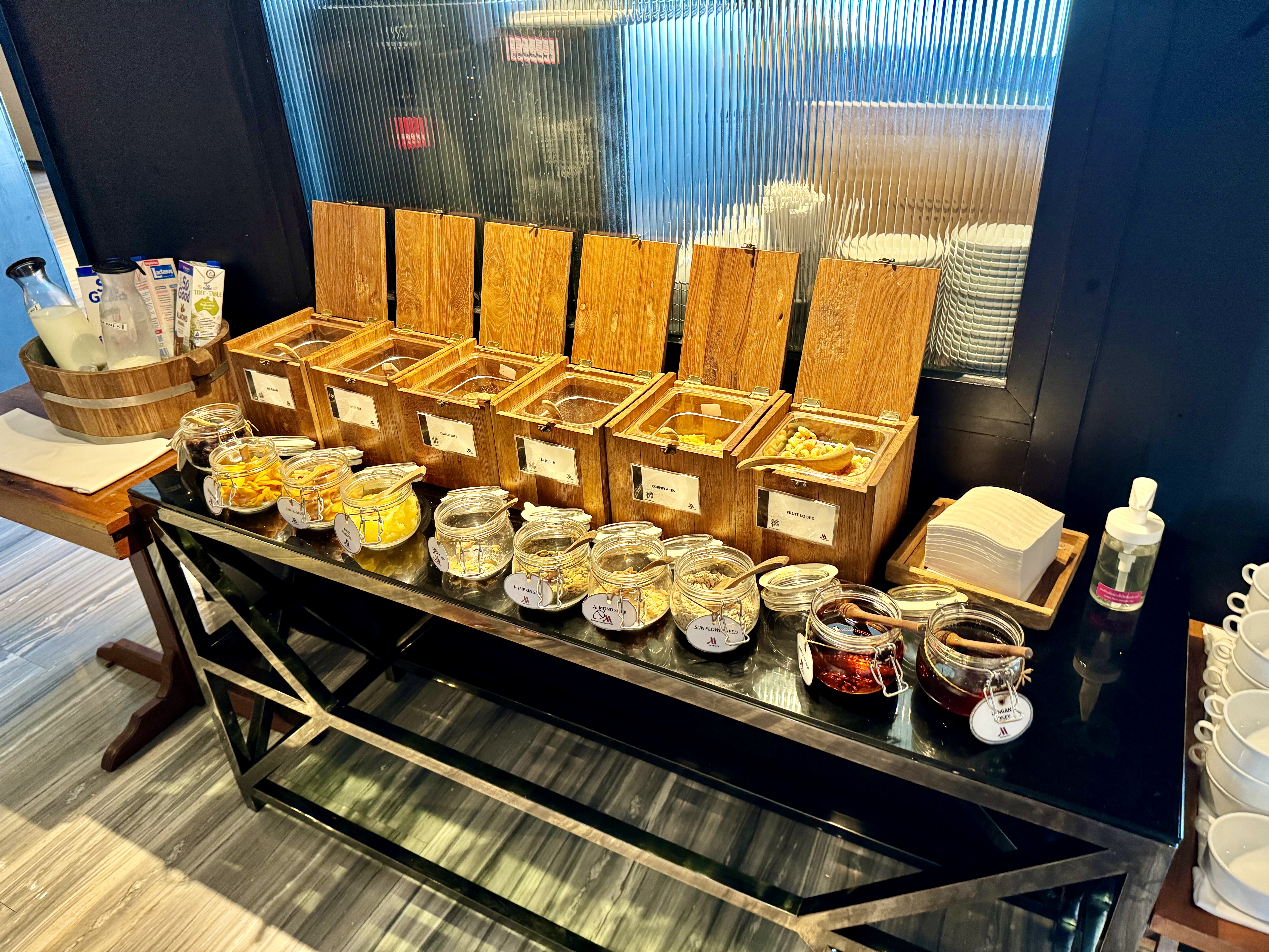 Bangkok Marriott Marquis M Club Cereal Bangkok Marriott Marquis M Club Cereal