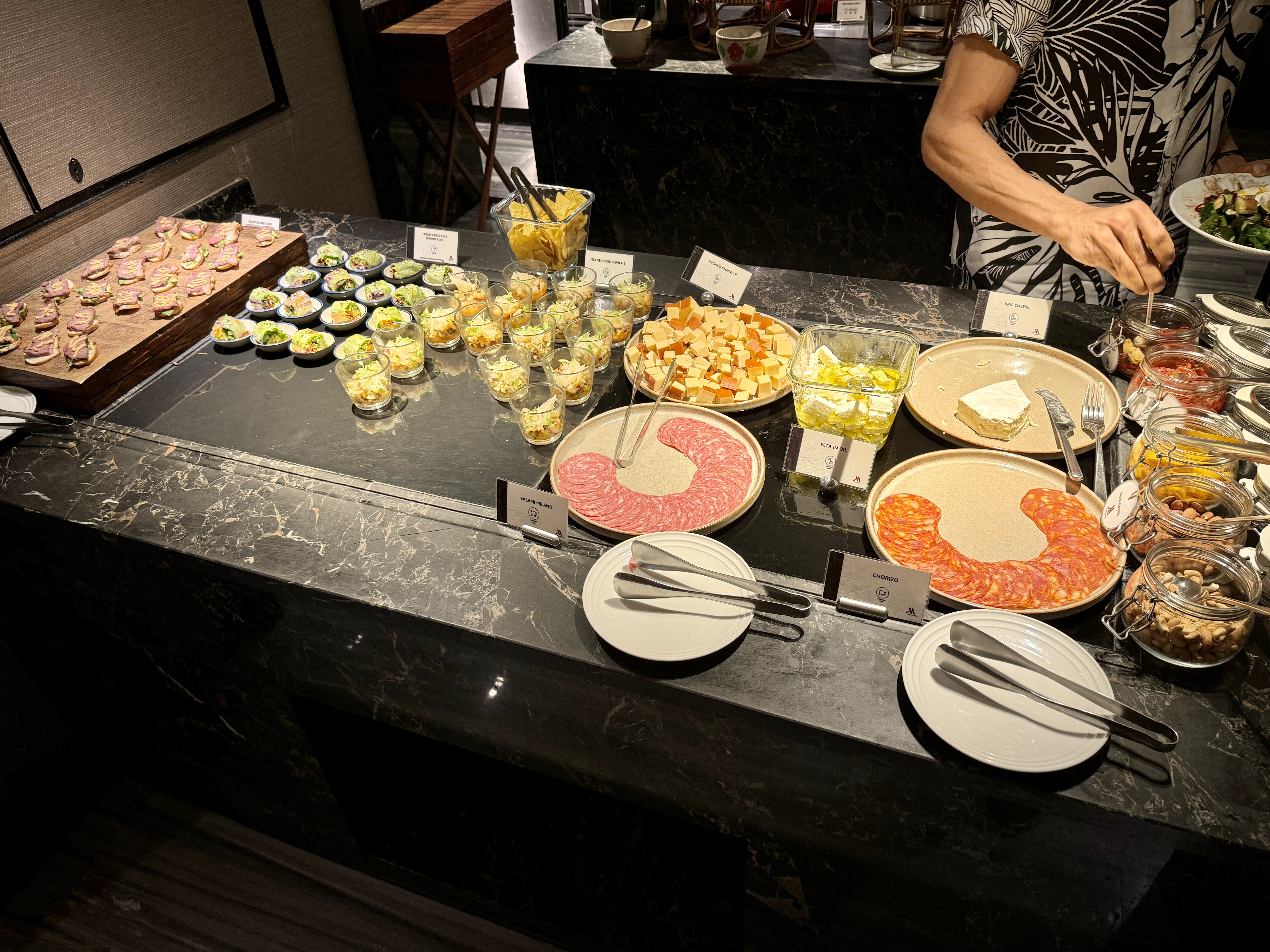 Bangkok Marriott Marquis M Club Cold Dinner Options Bangkok Marriott Marquis M Club Cold Dinner Options