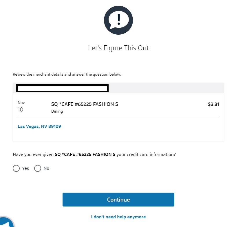 Capital One dispute process confirm charge information
