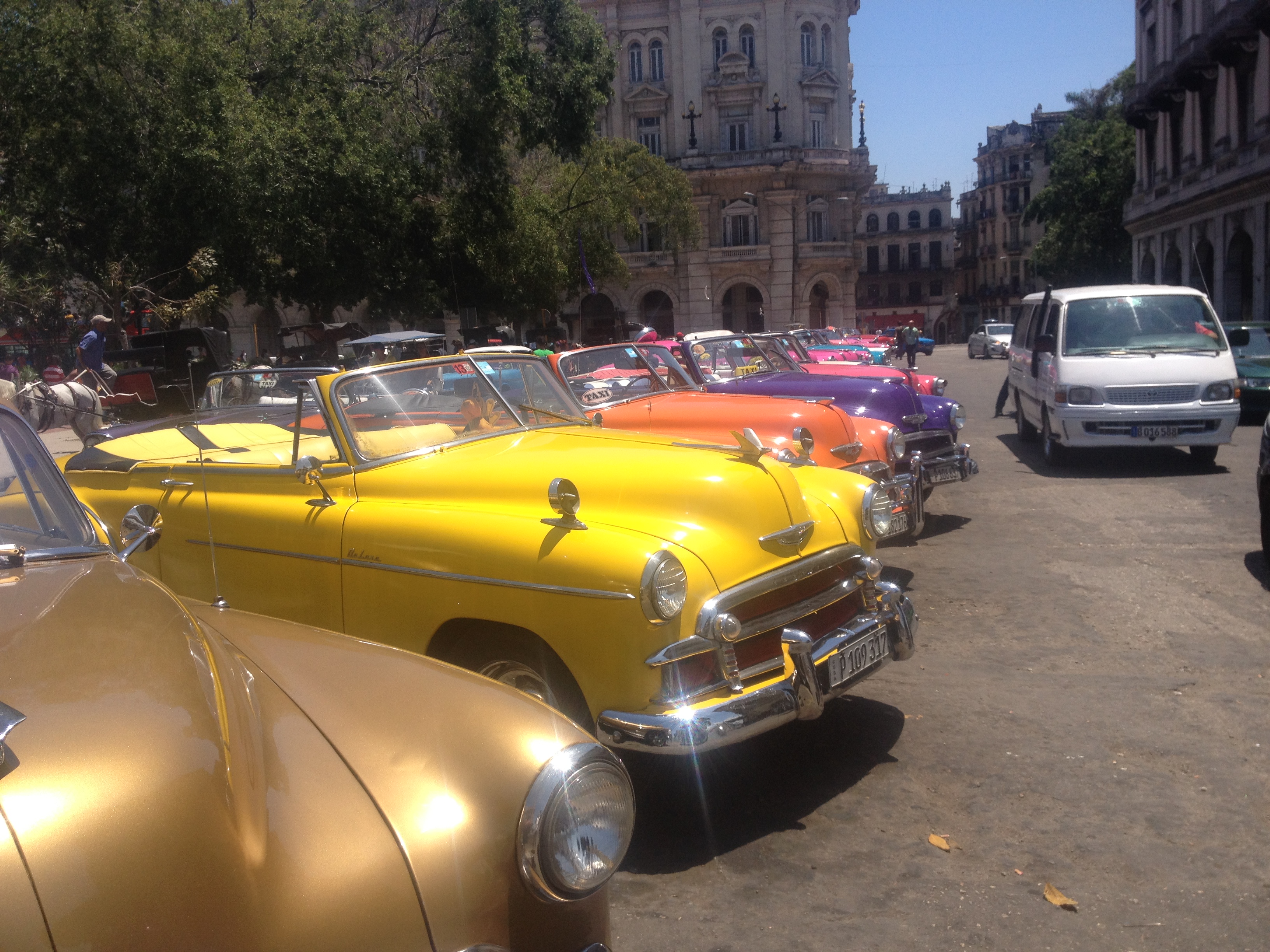 Colorful cars in Havana Cuba Colorful cars in Havana Cuba