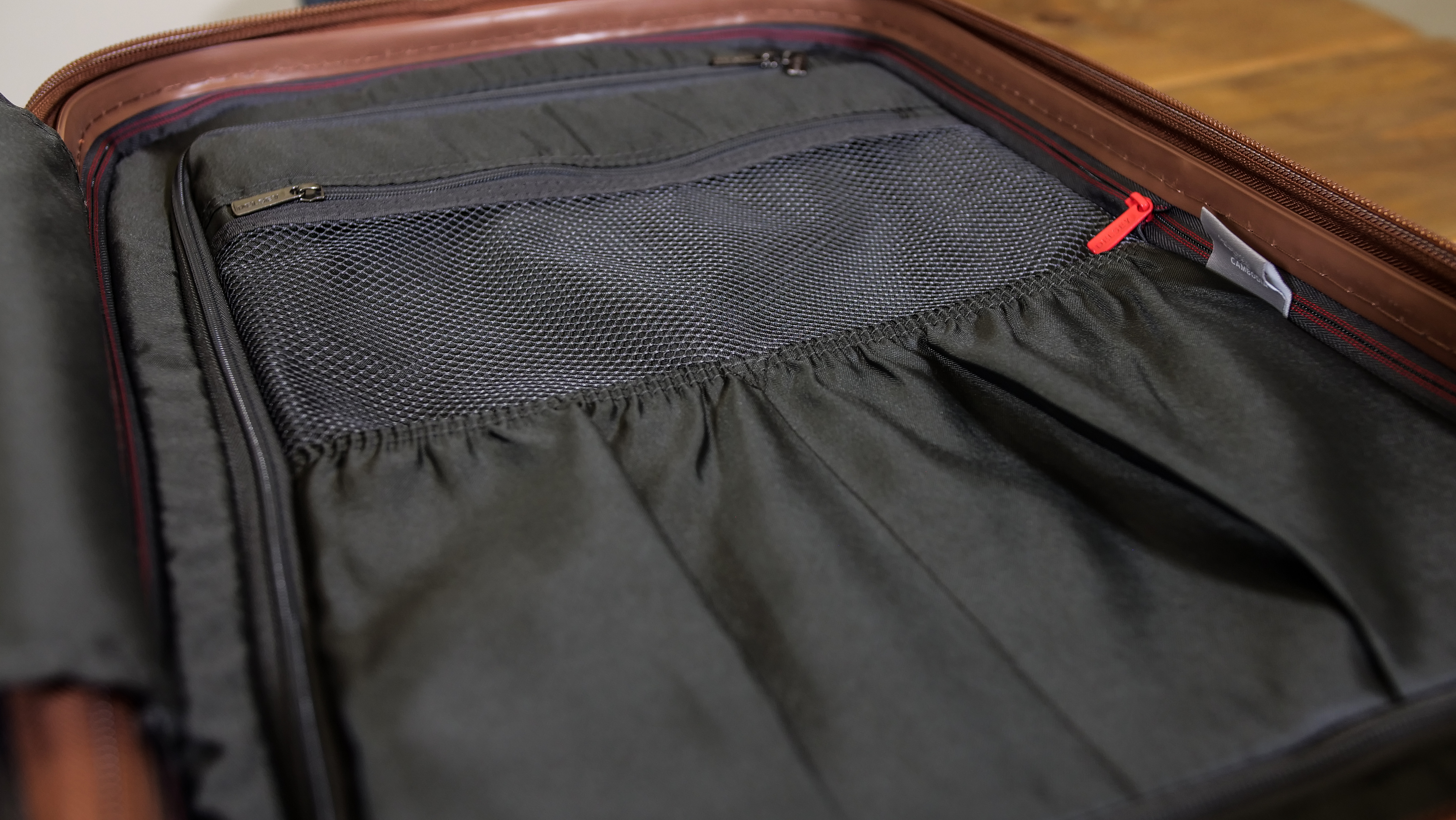 Delsey St Tropez Interior Pockets
