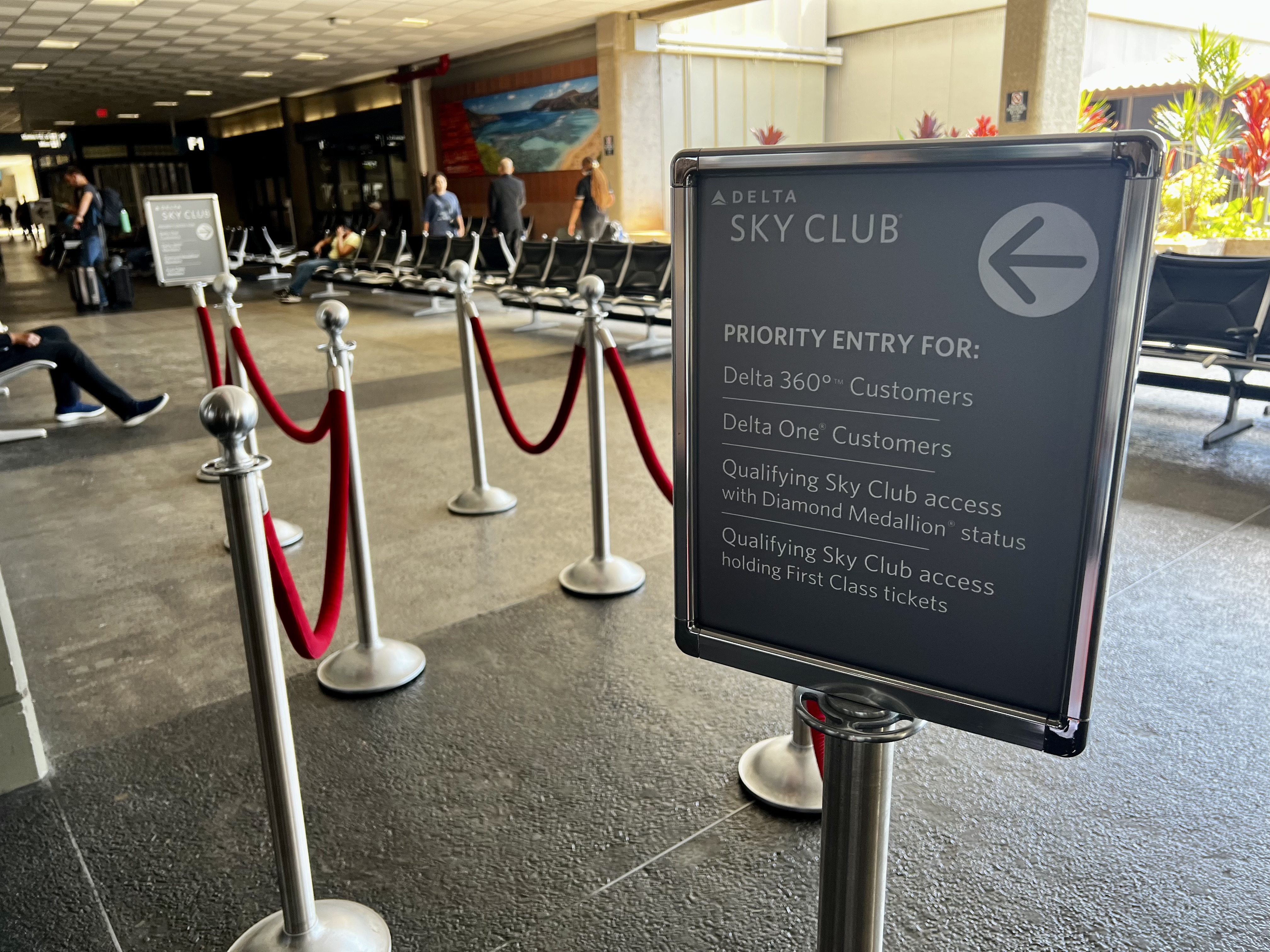 Delta Sky Club HNL Access Delta Sky Club HNL Access