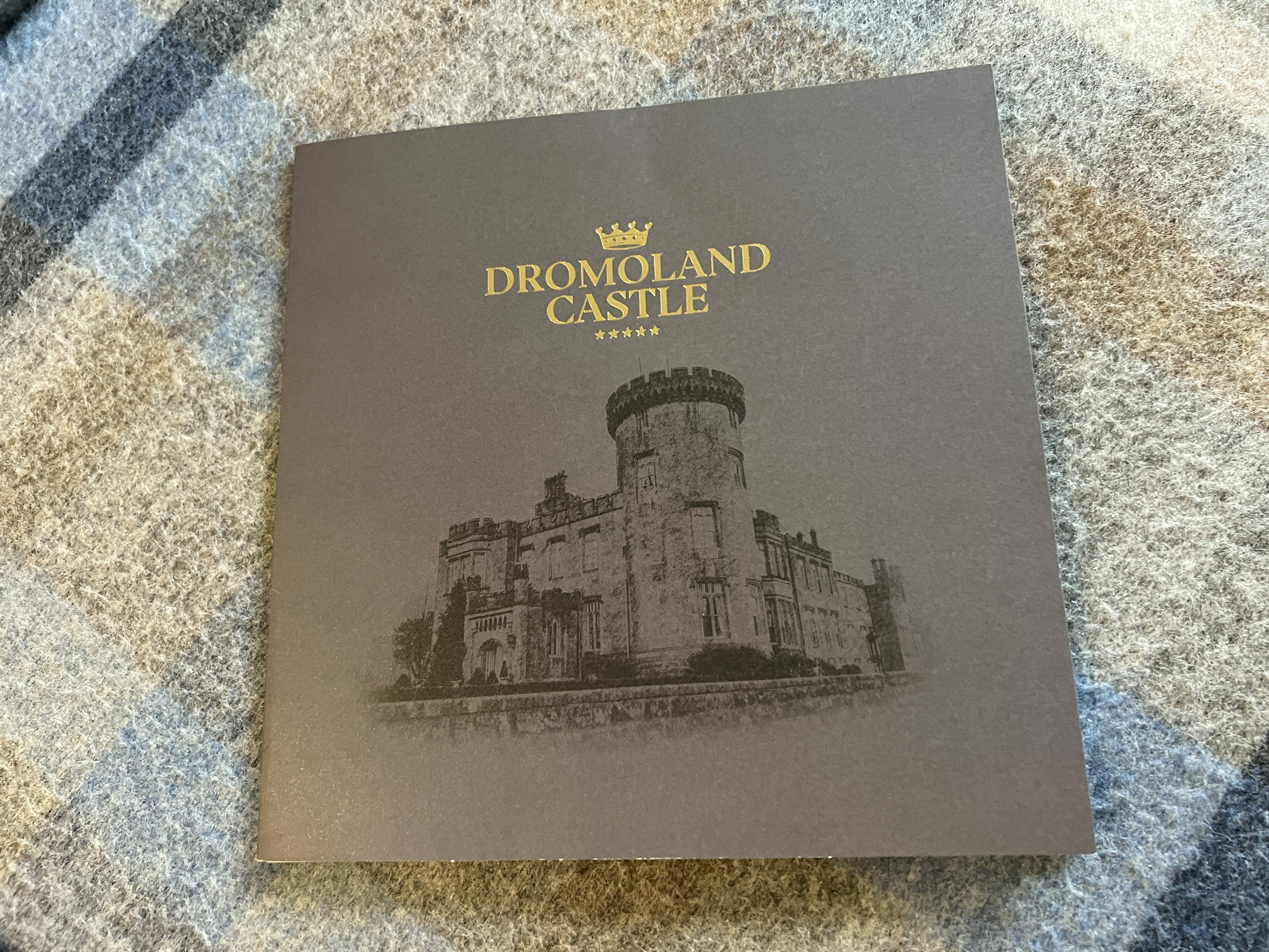 Dromoland Check in packet Dromoland Check in packet