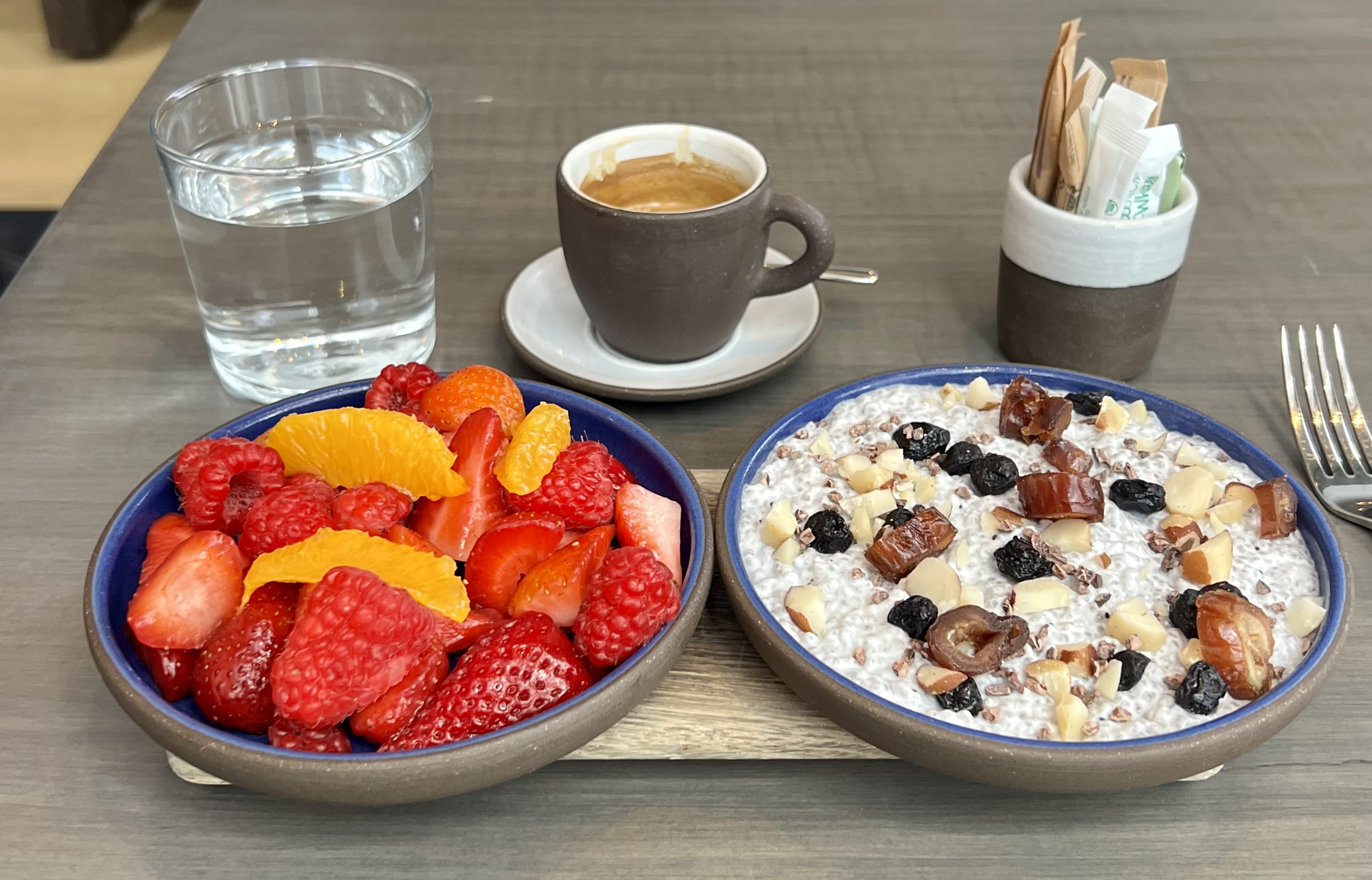 Equinox Hotel NYC breakfast