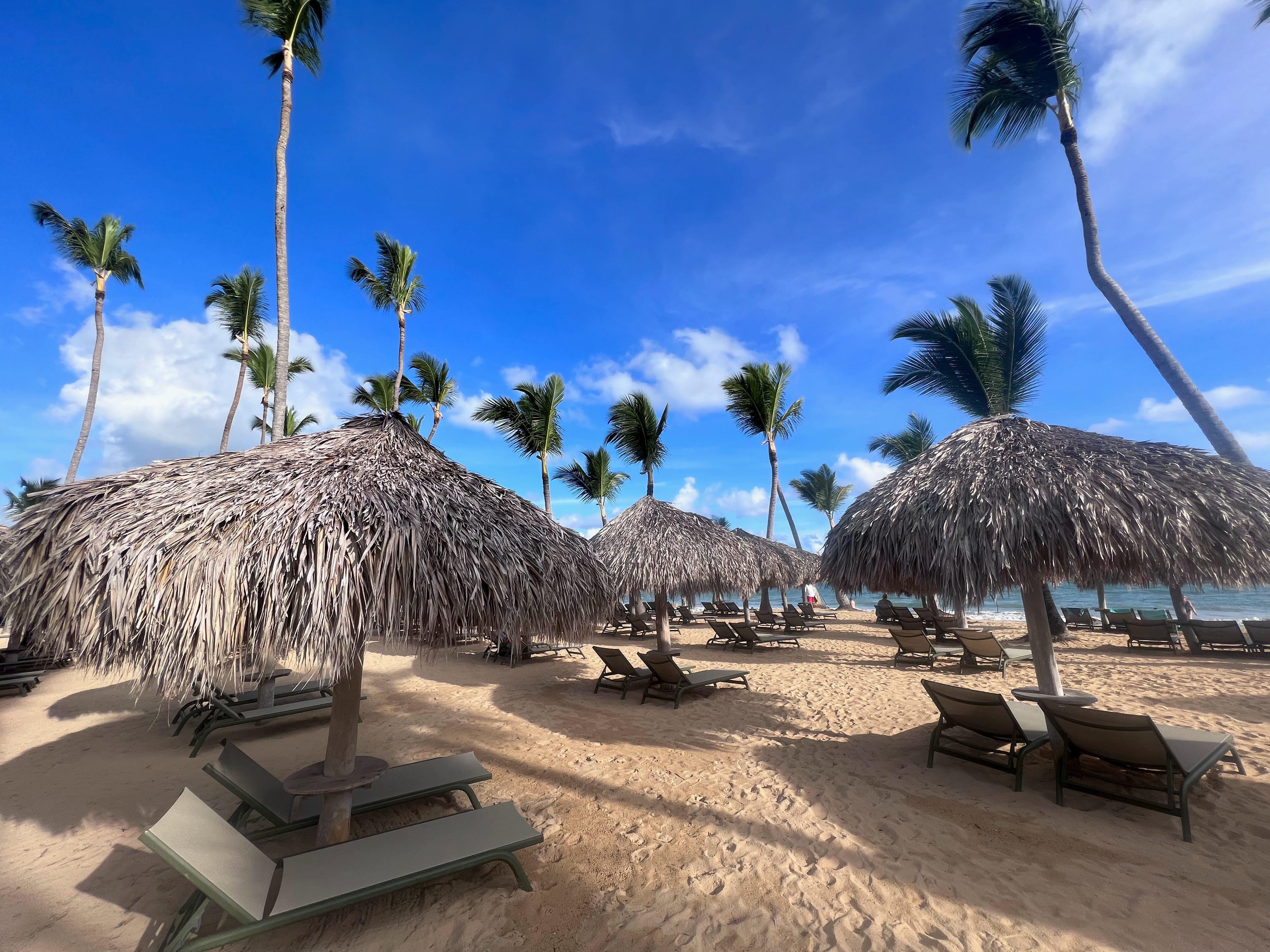 Excellence Club Beach seating at Finest Punta Cana Excellence Club Beach seating at Finest Punta Cana