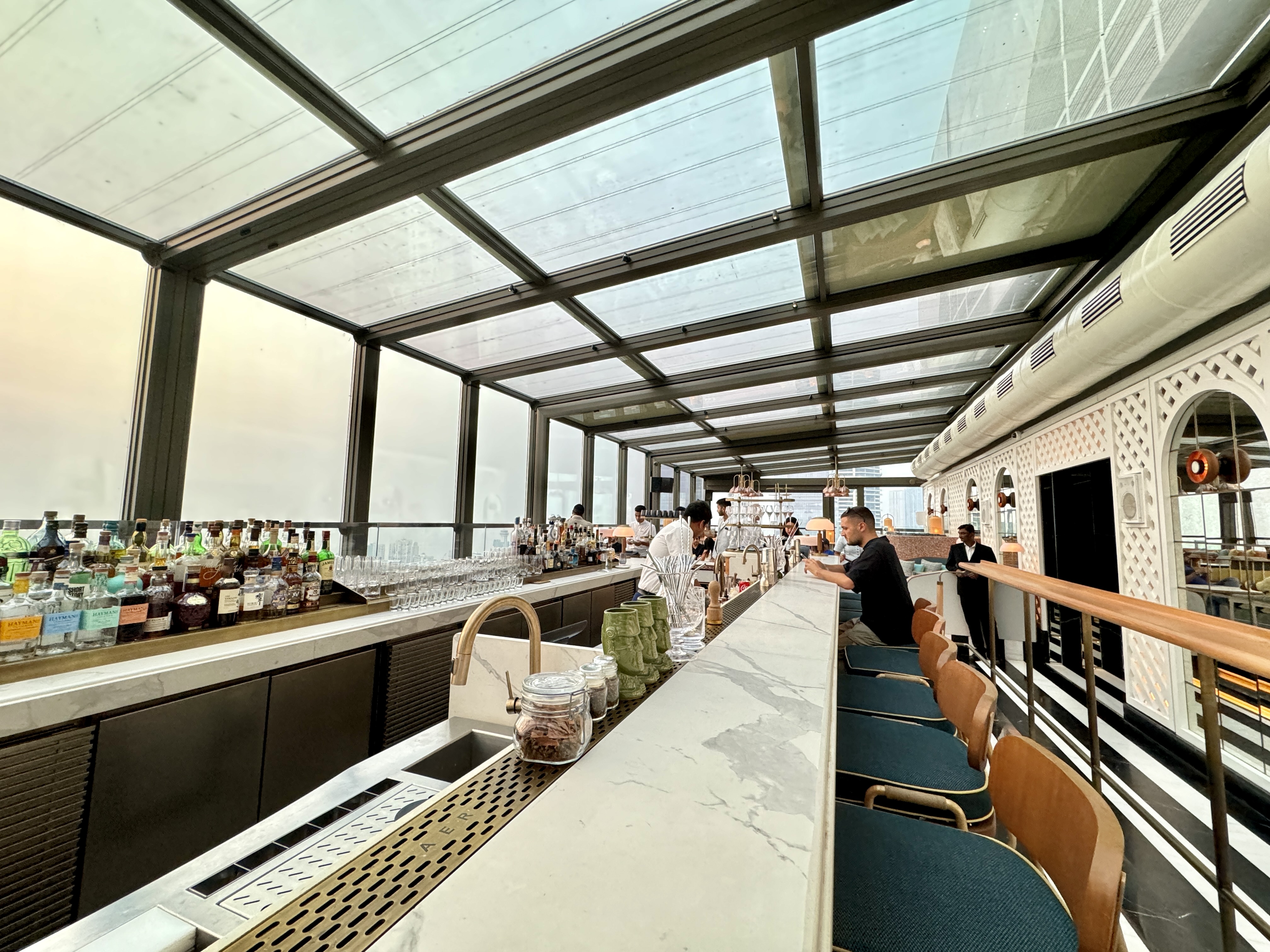 Four Seasons Mumbai Aer Bar Seats