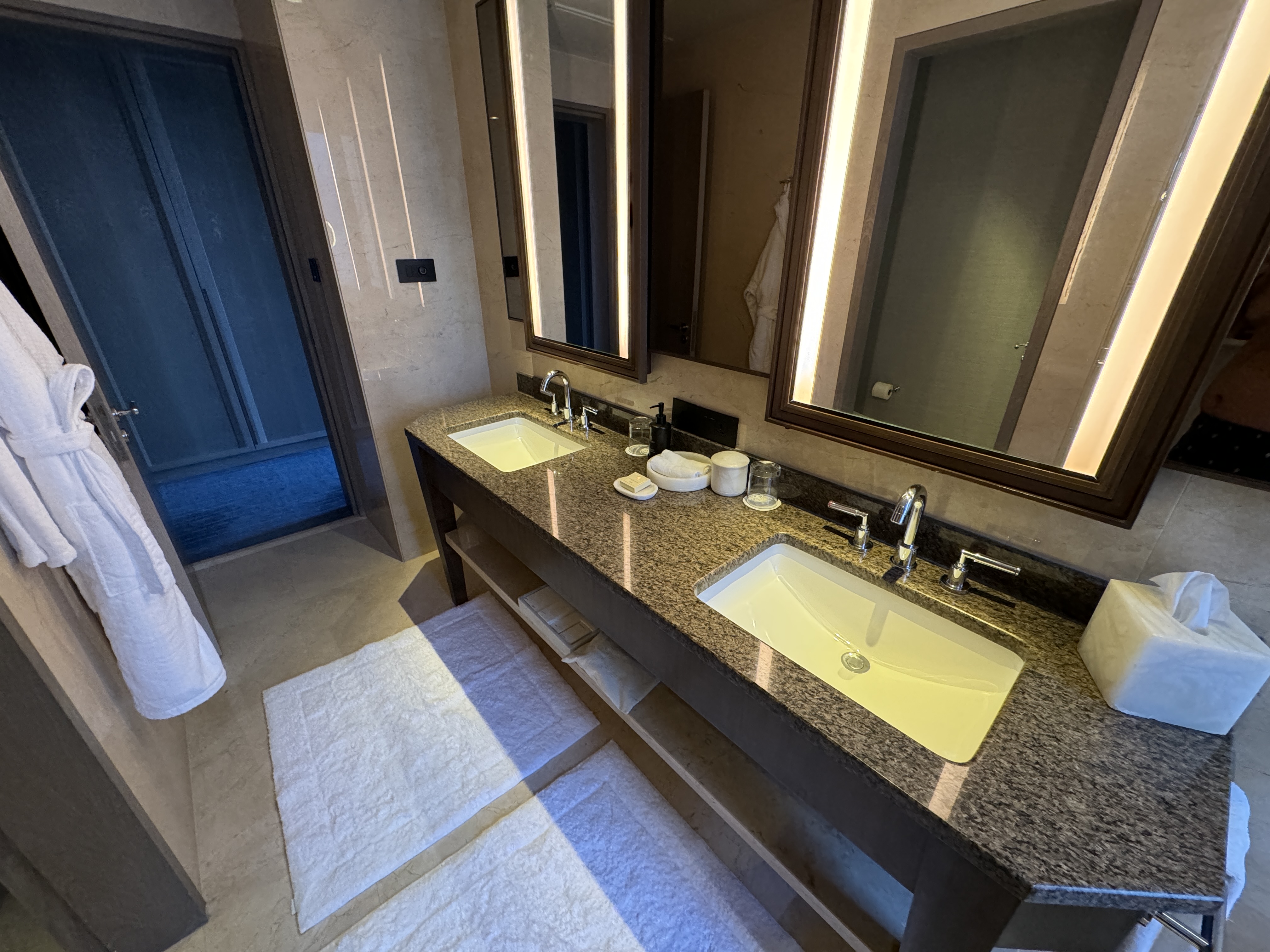 Four Seasons Mumbai Double Vanity