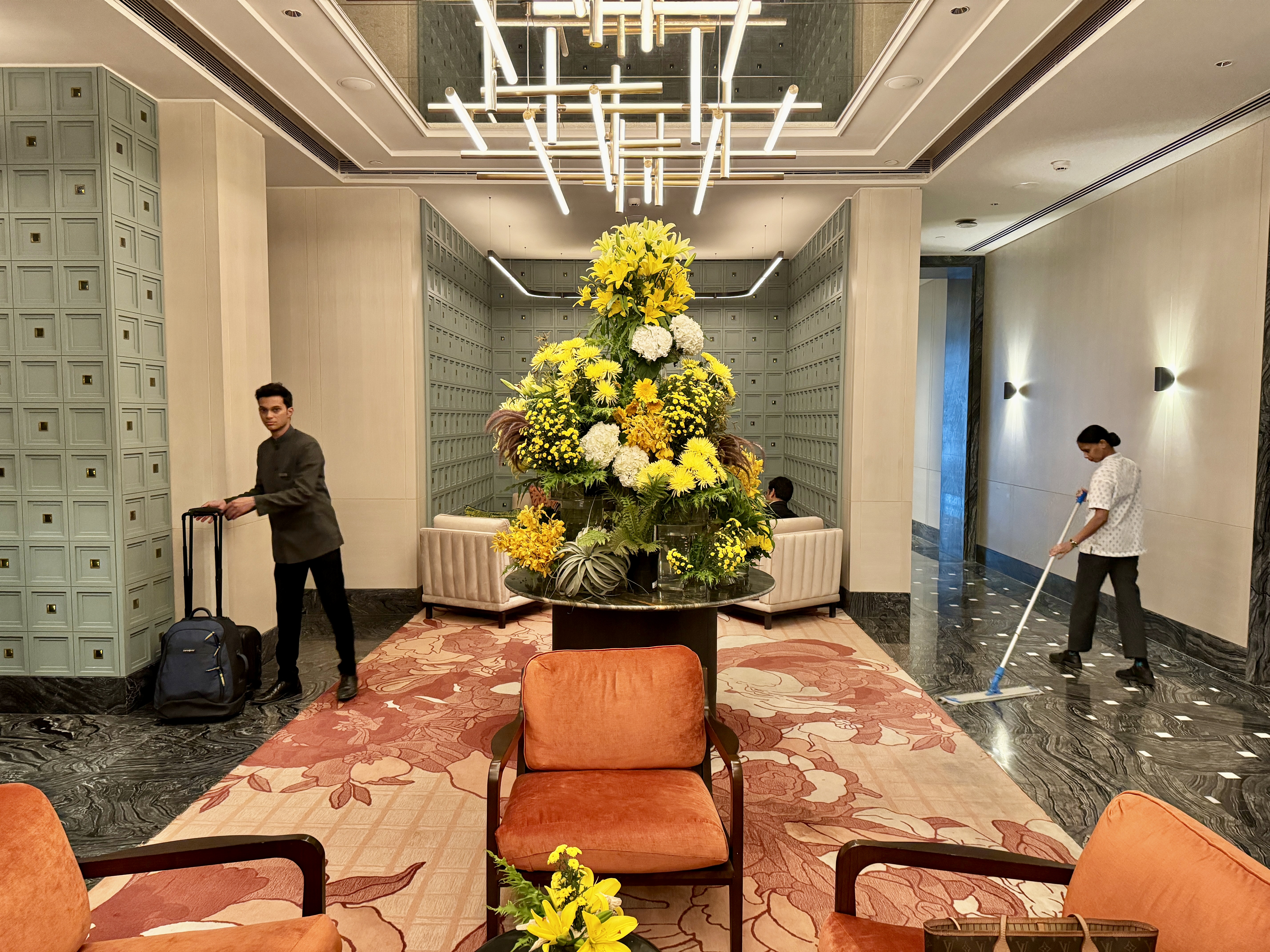 Four Seasons Mumbai Lobby Flowers