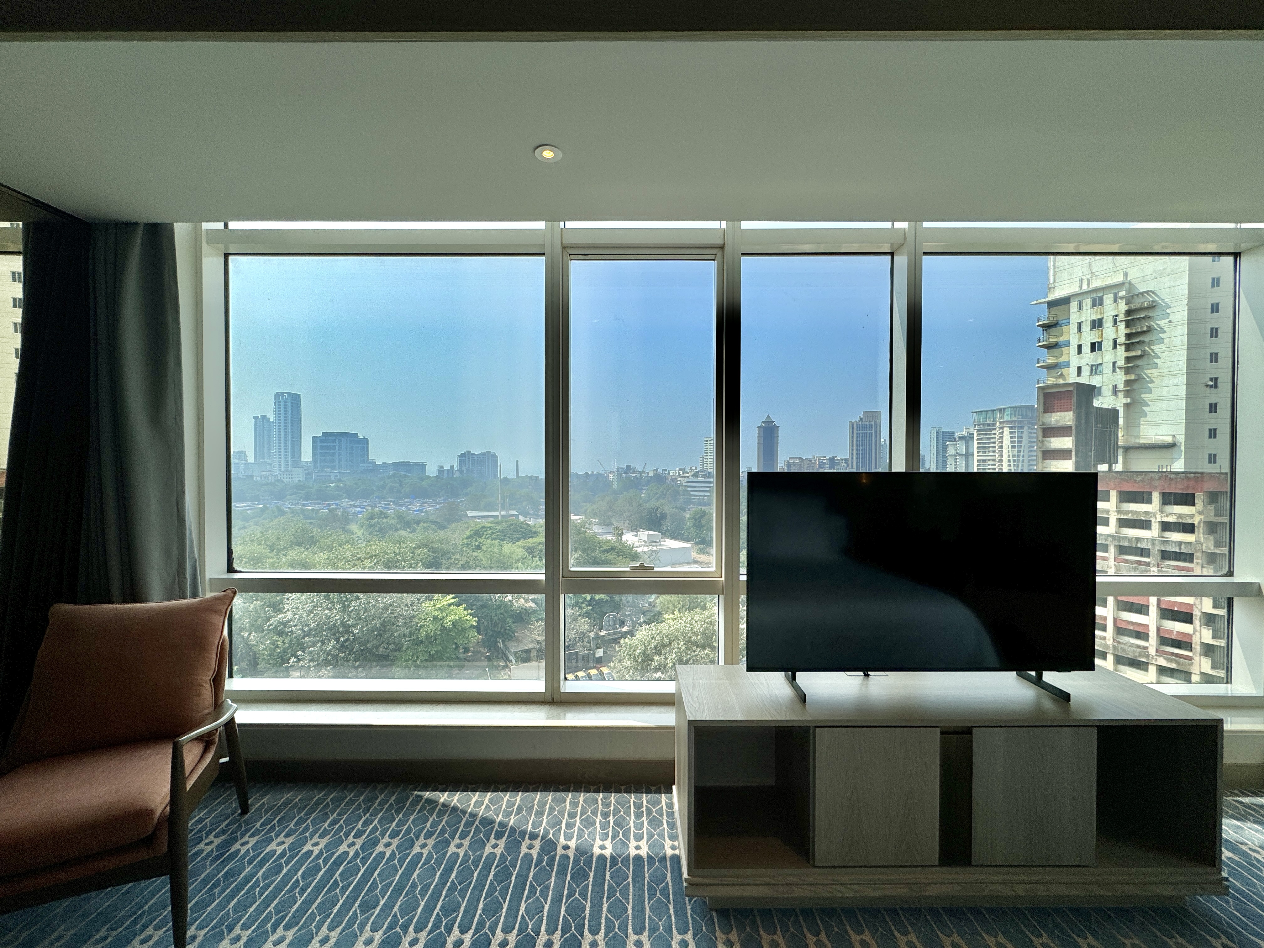 Four Seasons Mumbai Media Console and View