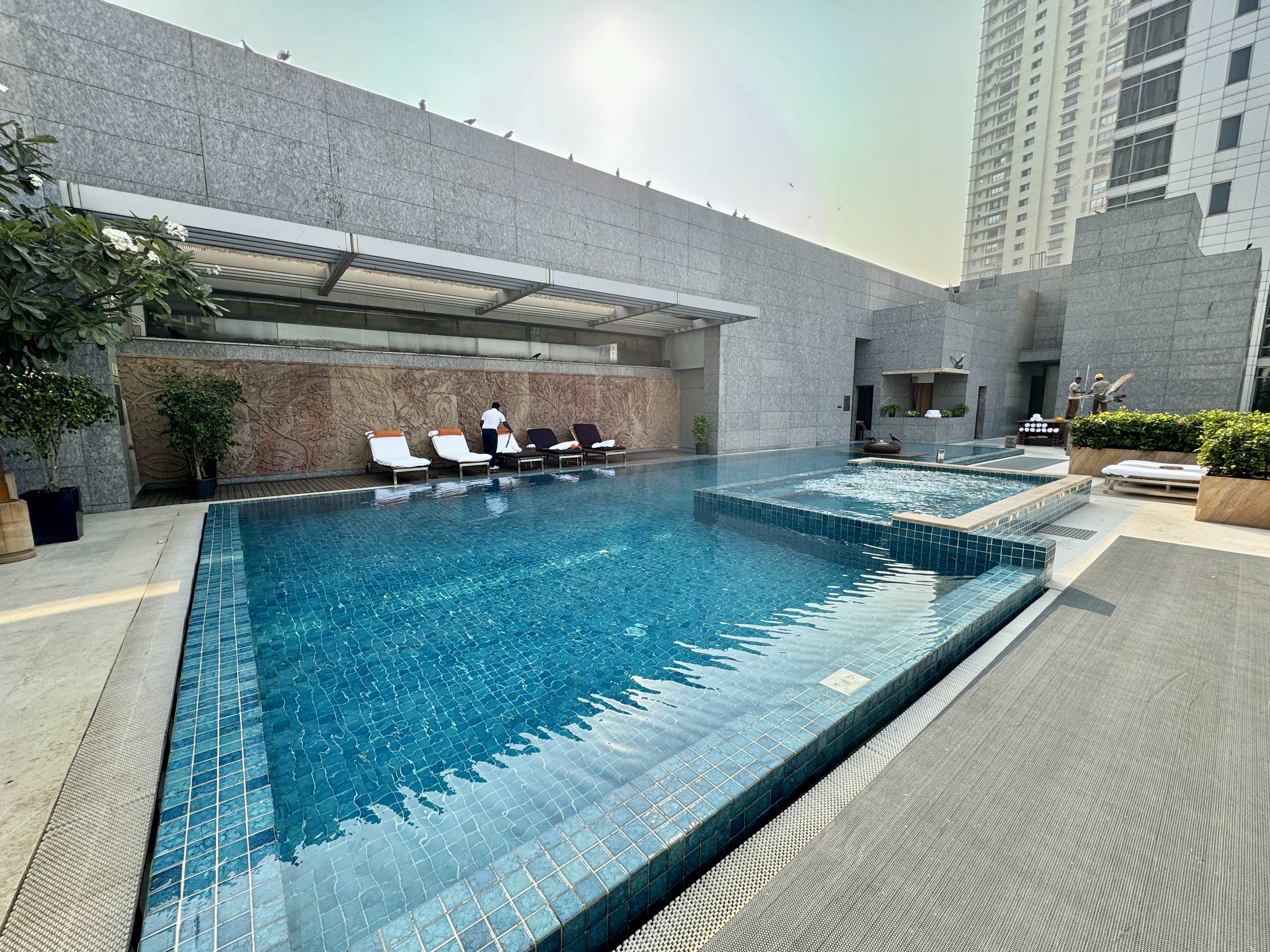 Four Seasons Mumbai Pool From Chair