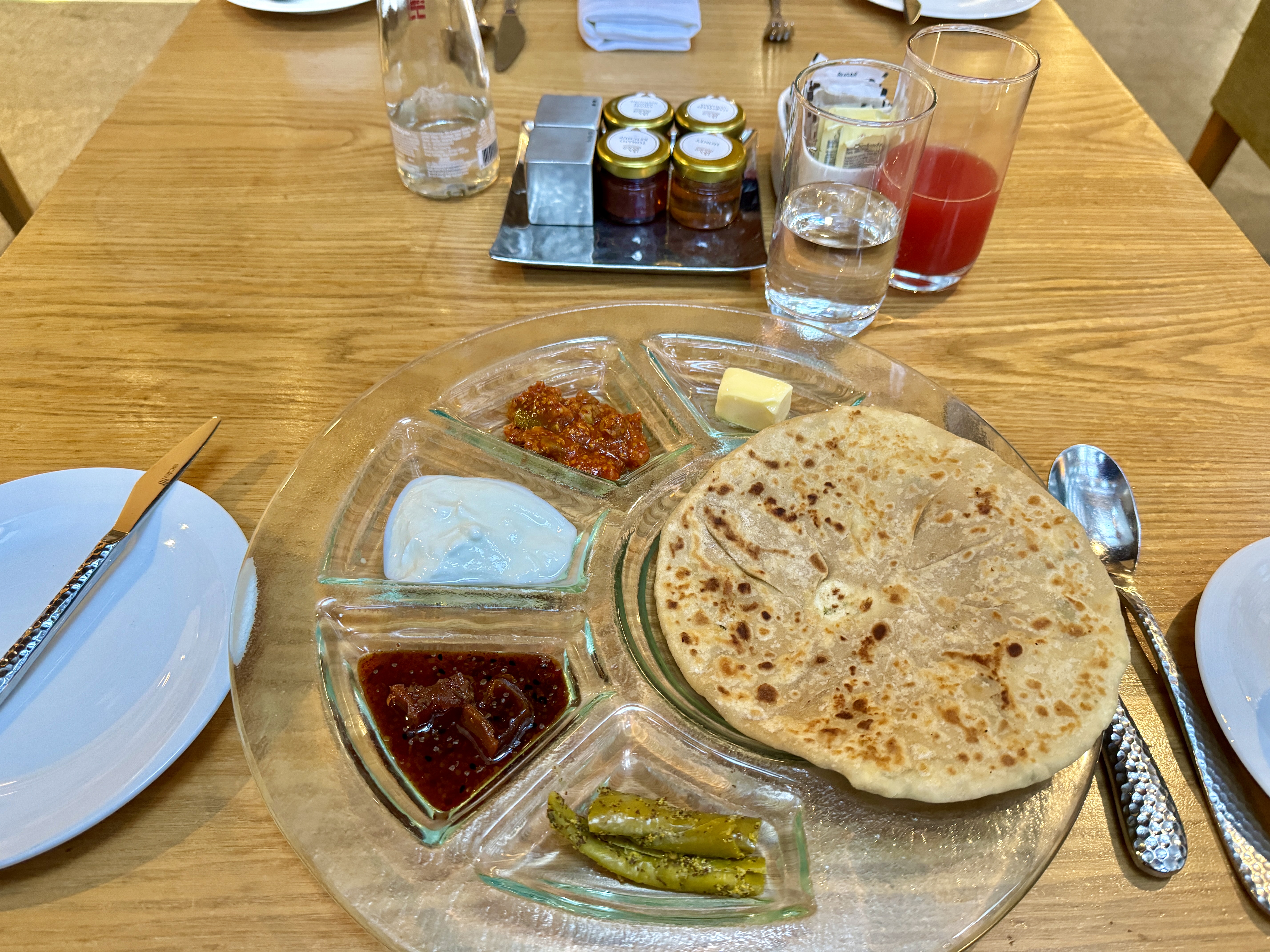 Four Seasons Mumbai San Qi Paratha
