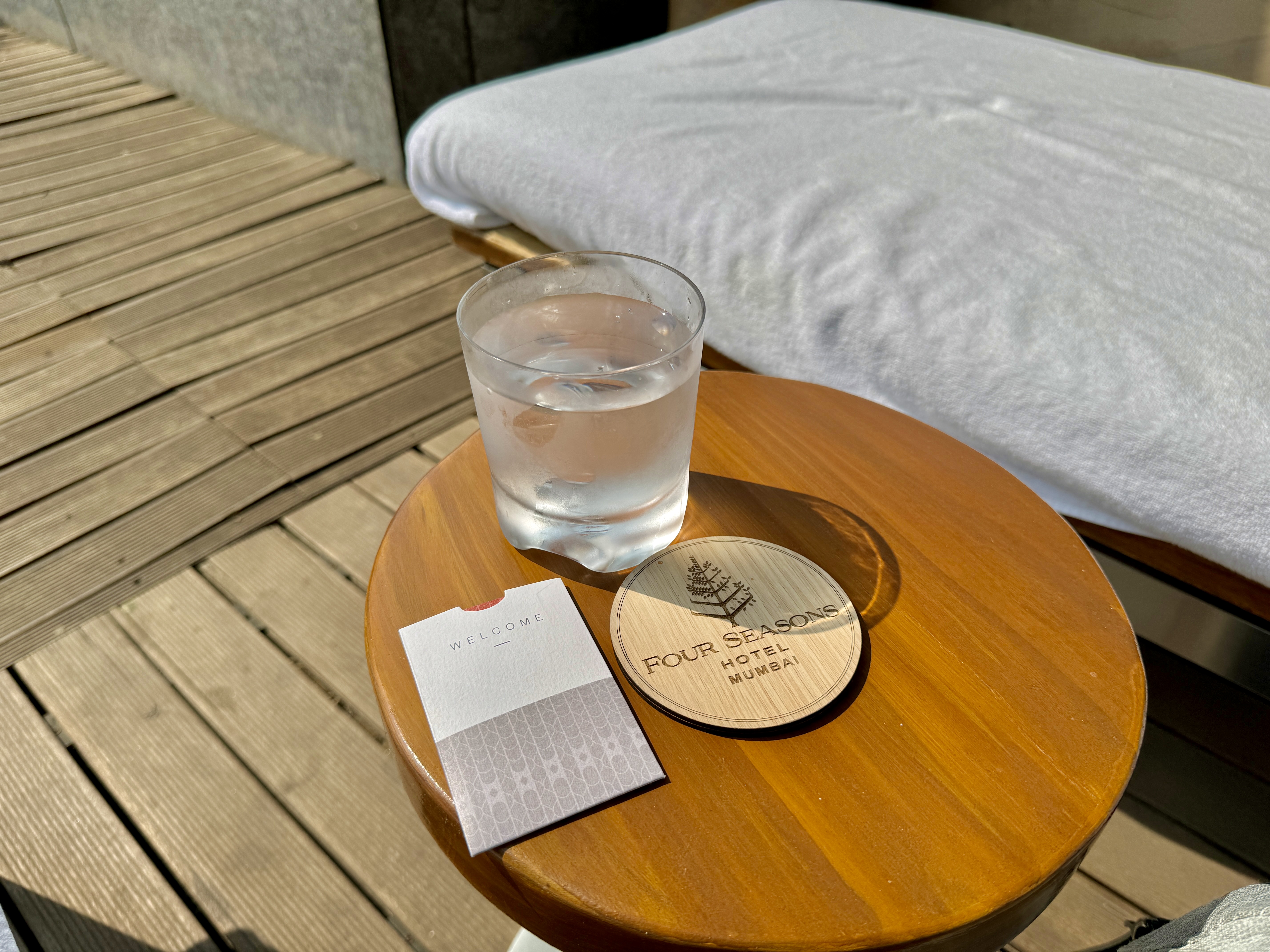 Four Seasons Mumbai Water at Pool