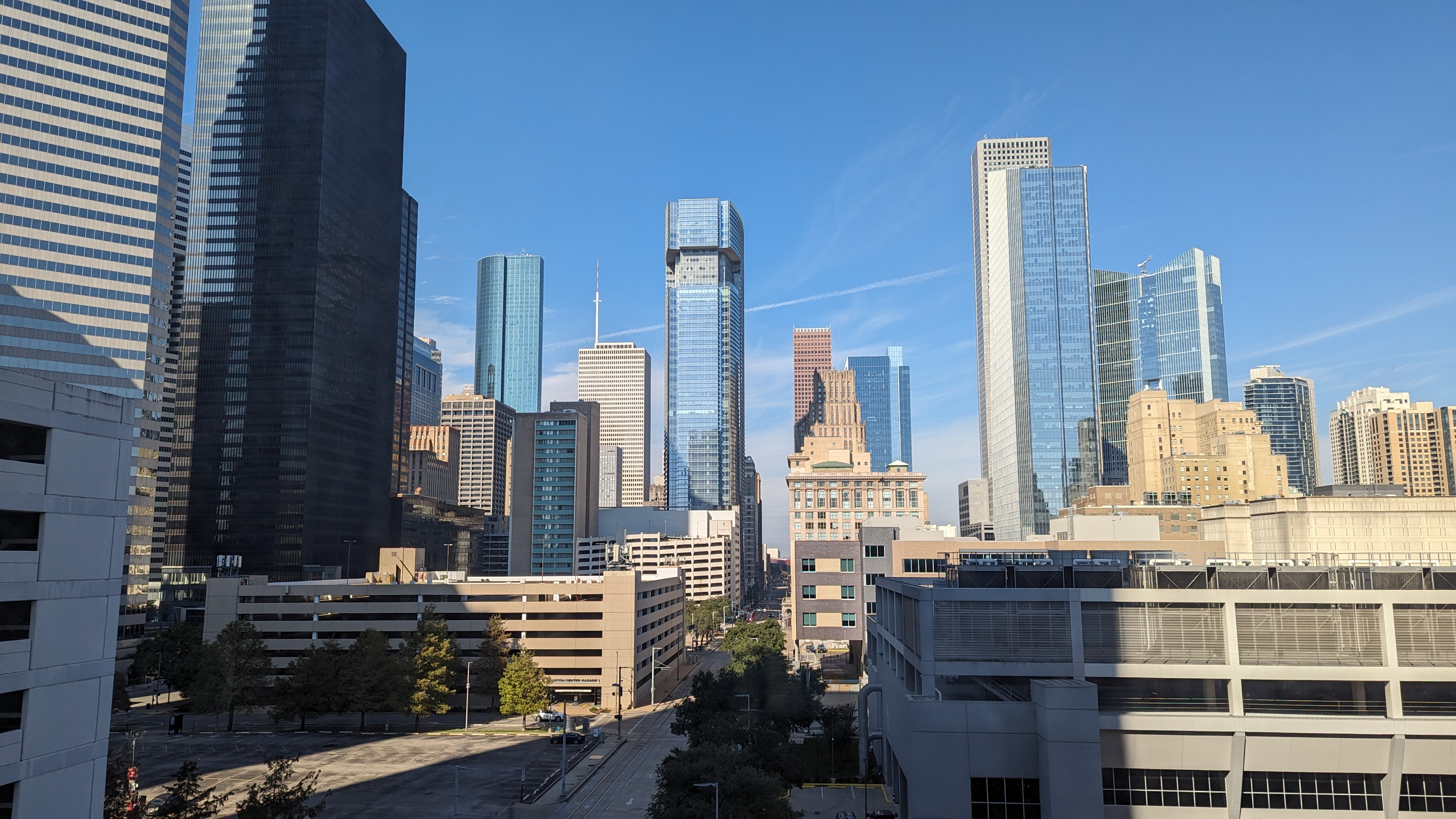 Hampton Inn Houston Downtown guesroom view