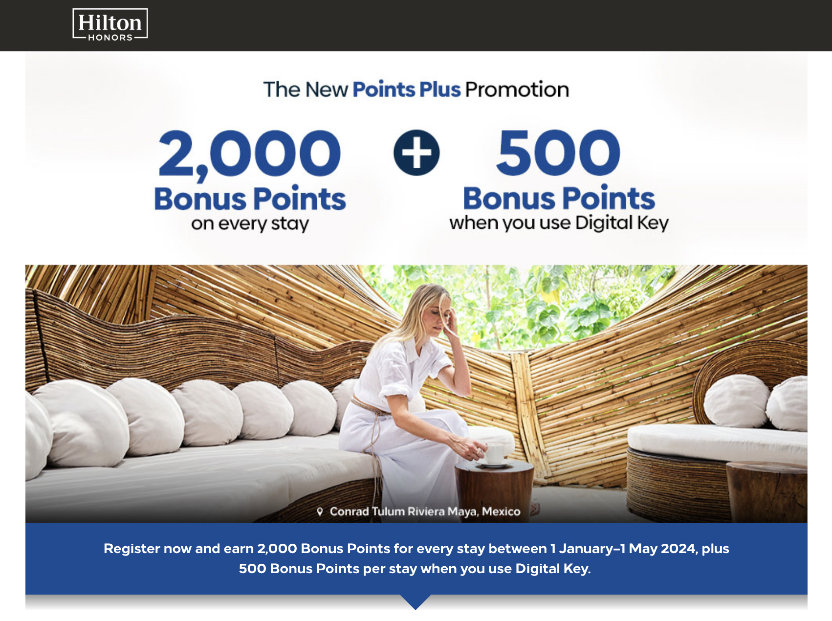 Hilton Promotion 2024 SCREENSHOT Hilton Promotion 2024 SCREENSHOT