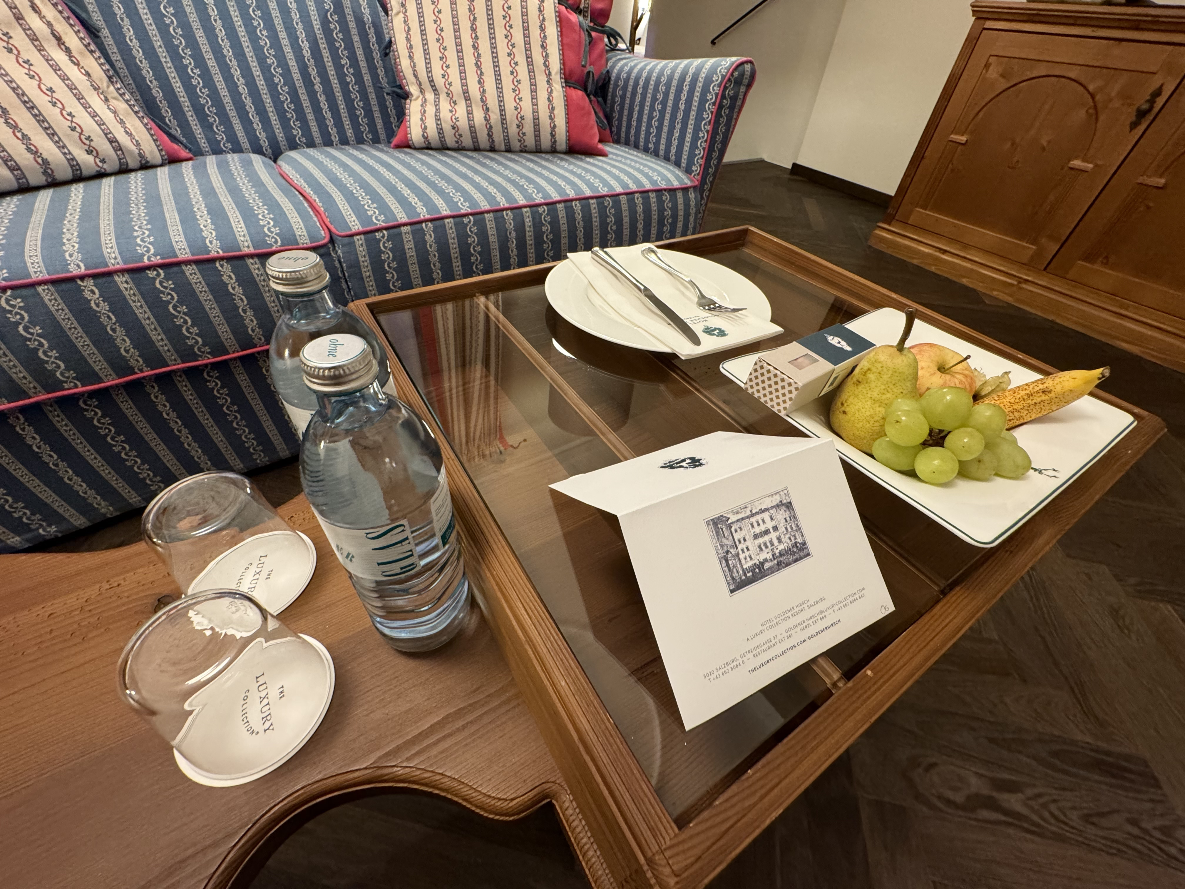 Hotel Goldener Hirsch Welcome Amenity