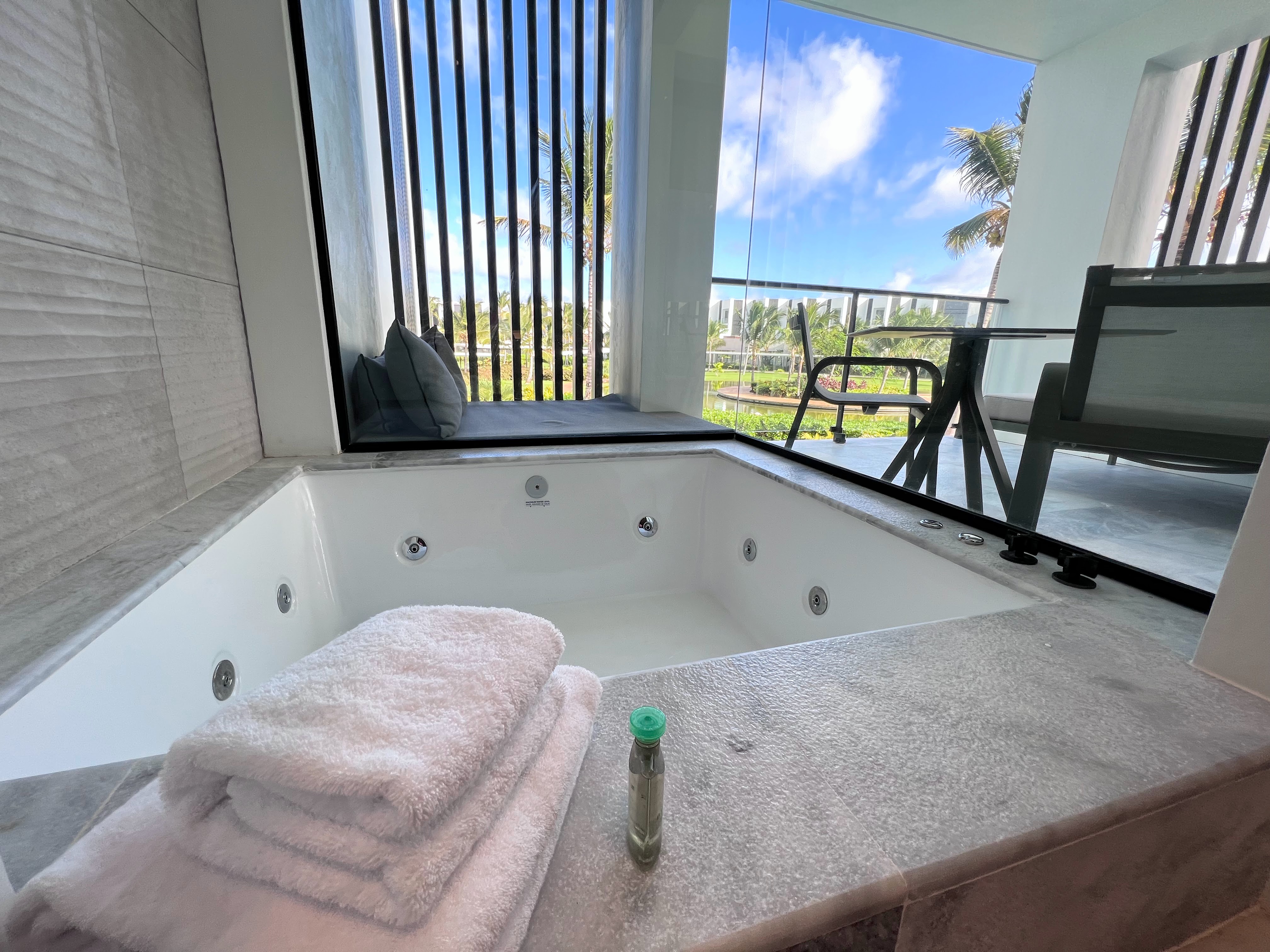 In room jacuzzi at Finest Punta Cana In room jacuzzi at Finest Punta Cana