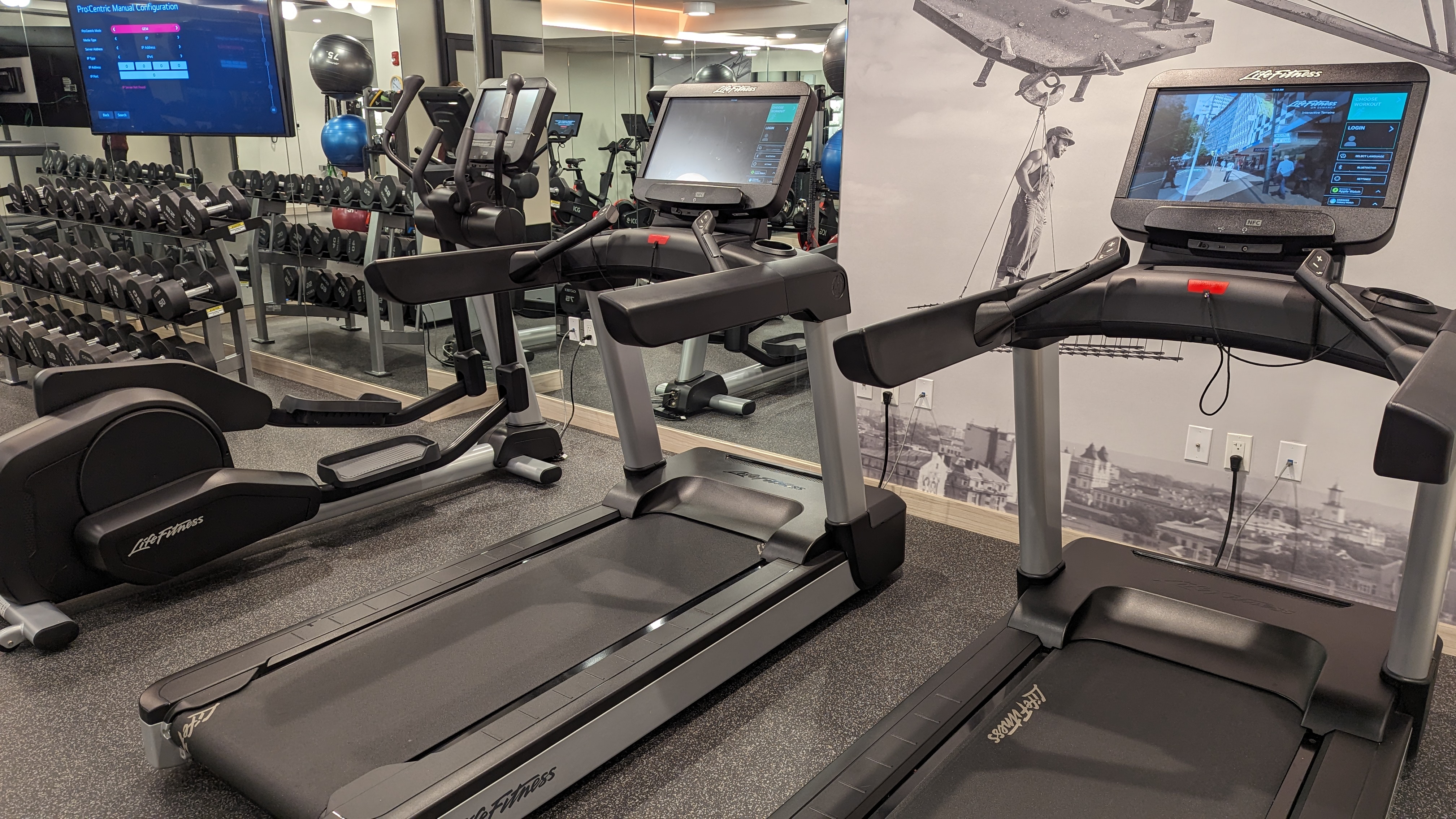 Motto by Hilton New York City Times Square amenities fitness center treadmills