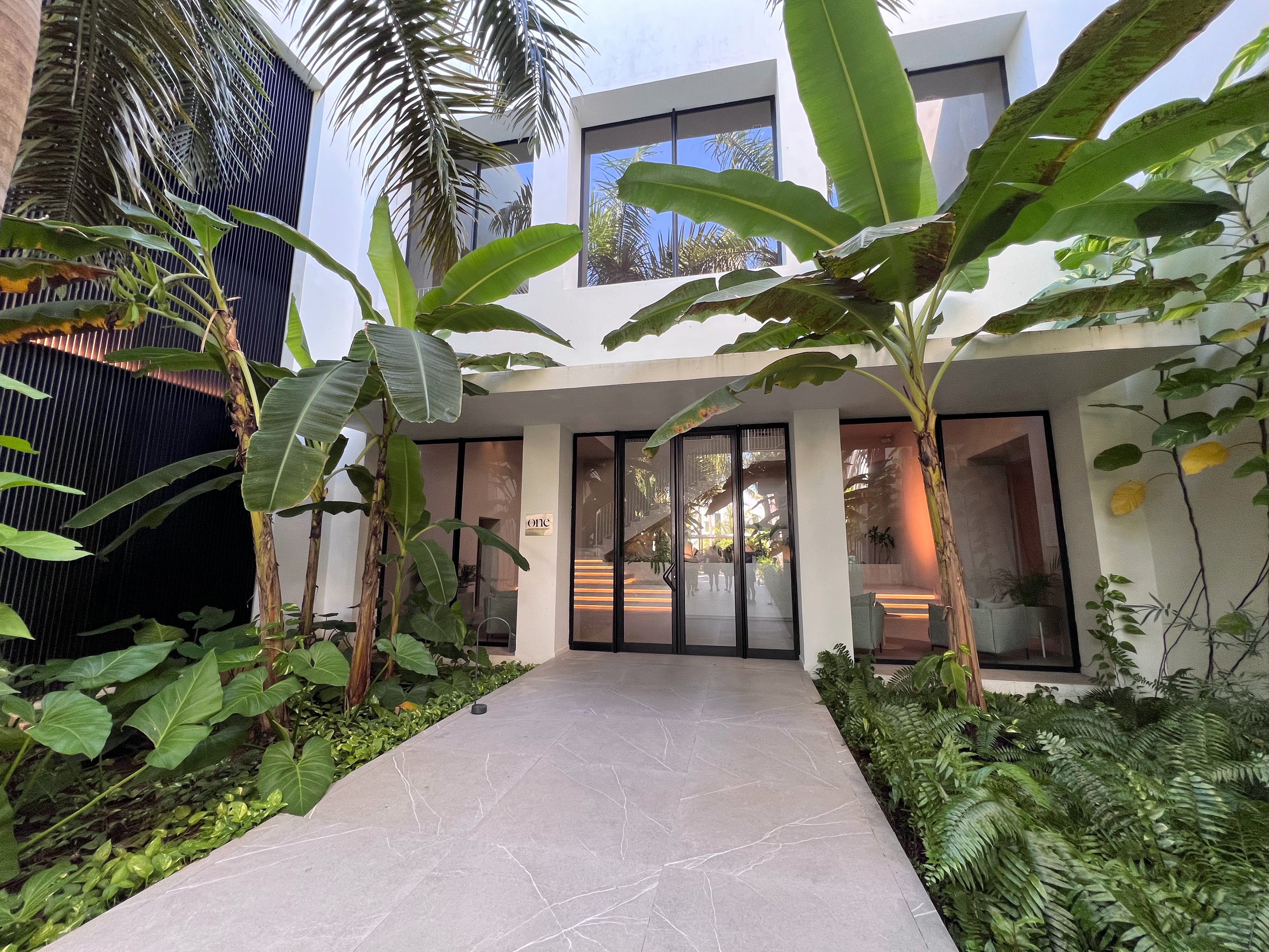One Spa entrance at Finest Punta Cana One Spa entrance at Finest Punta Cana