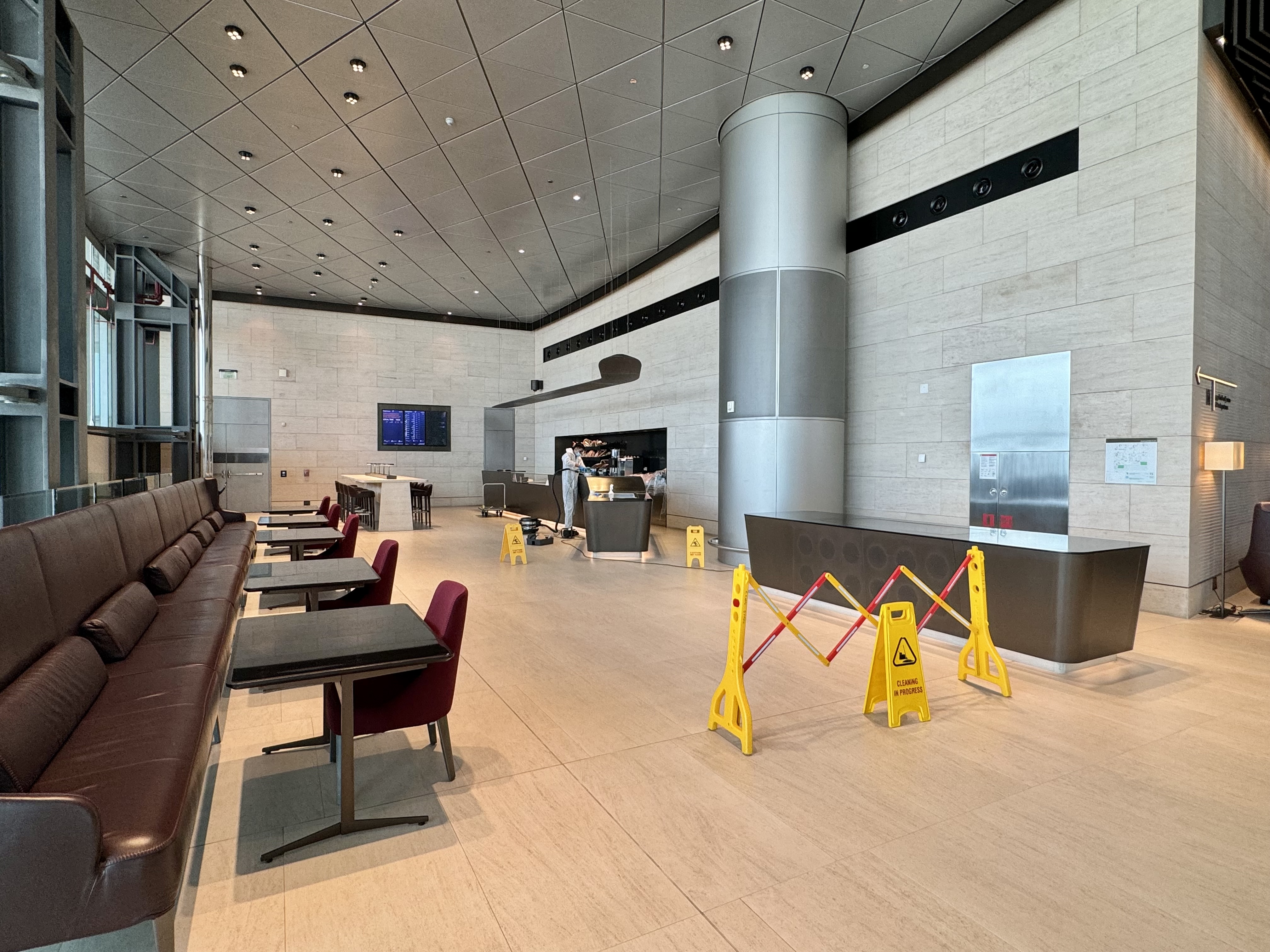 Qatar Airways Al Safwa Lounge Doha sushi restaurant
