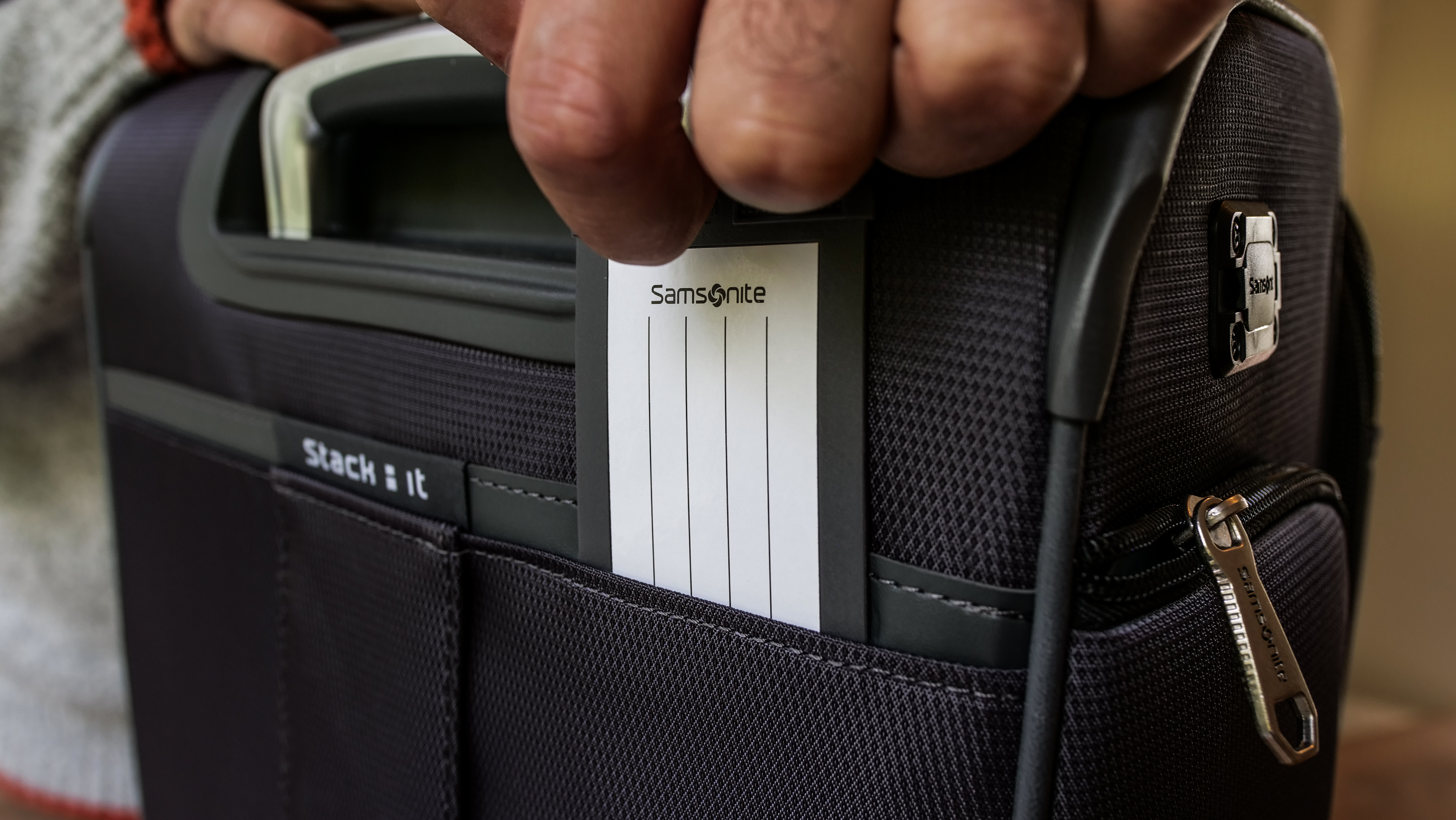 Samsonite Solyte DLX luggage tag Samsonite Solyte DLX luggage tag