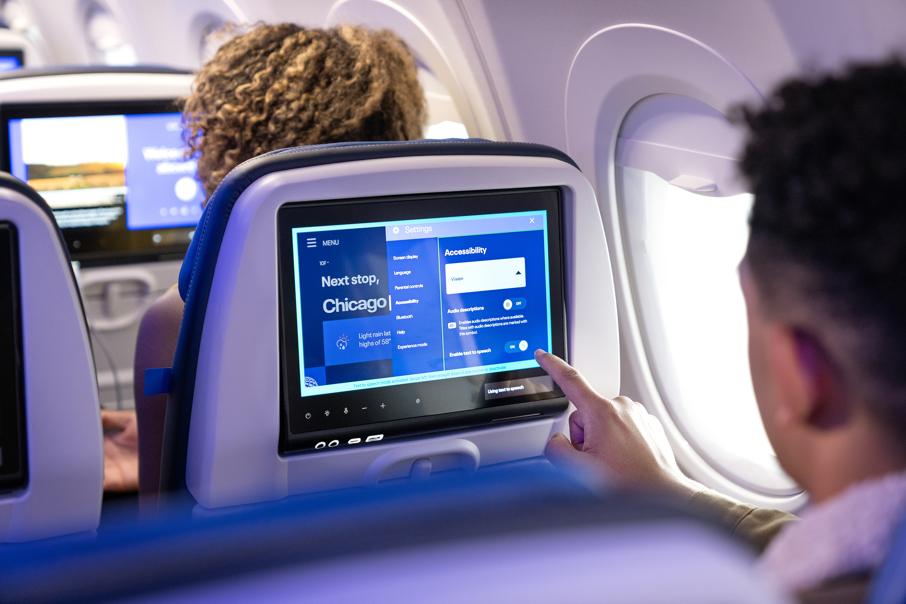 United A321neo PanasonicIFE United A321neo PanasonicIFE
