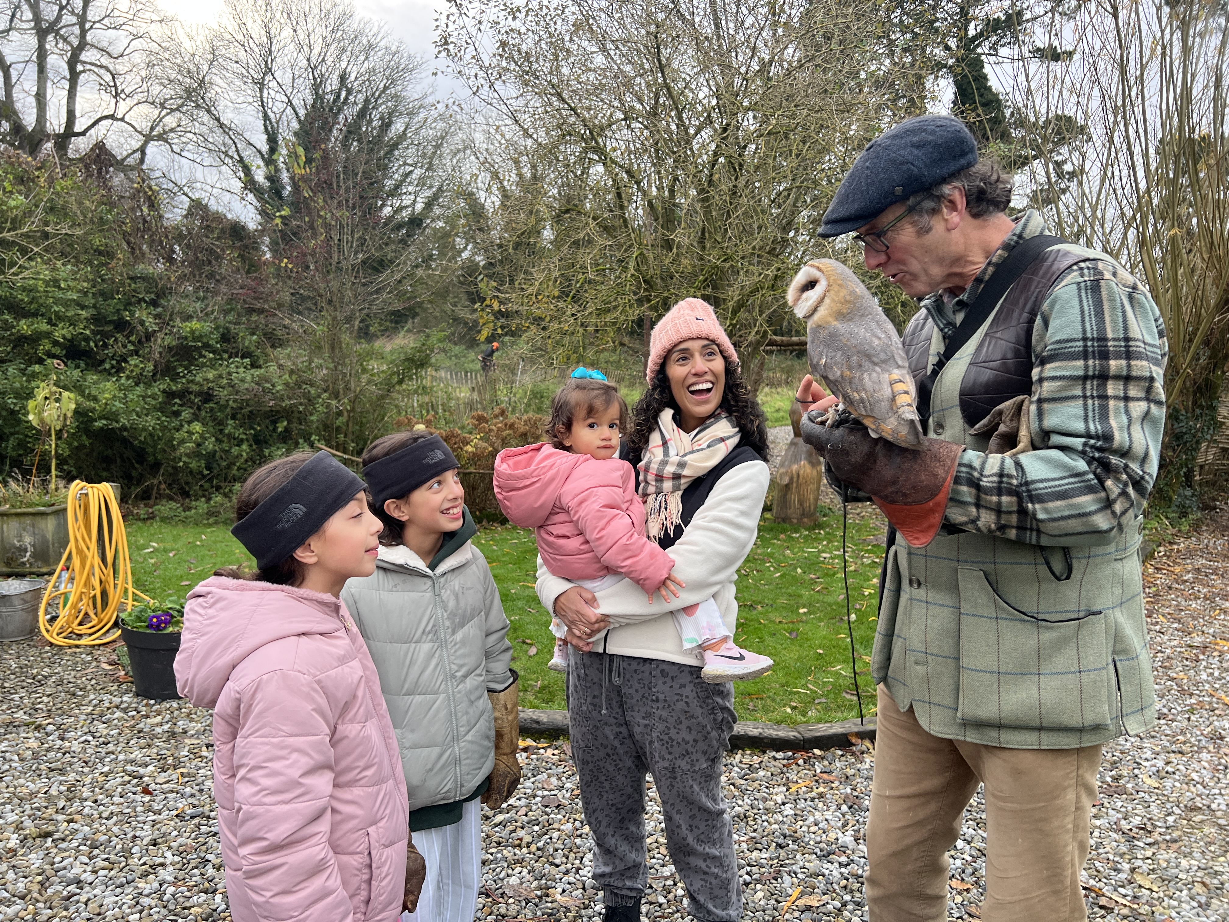 Falconry activity at Dromoland Castle Falconry activity at Dromoland Castle