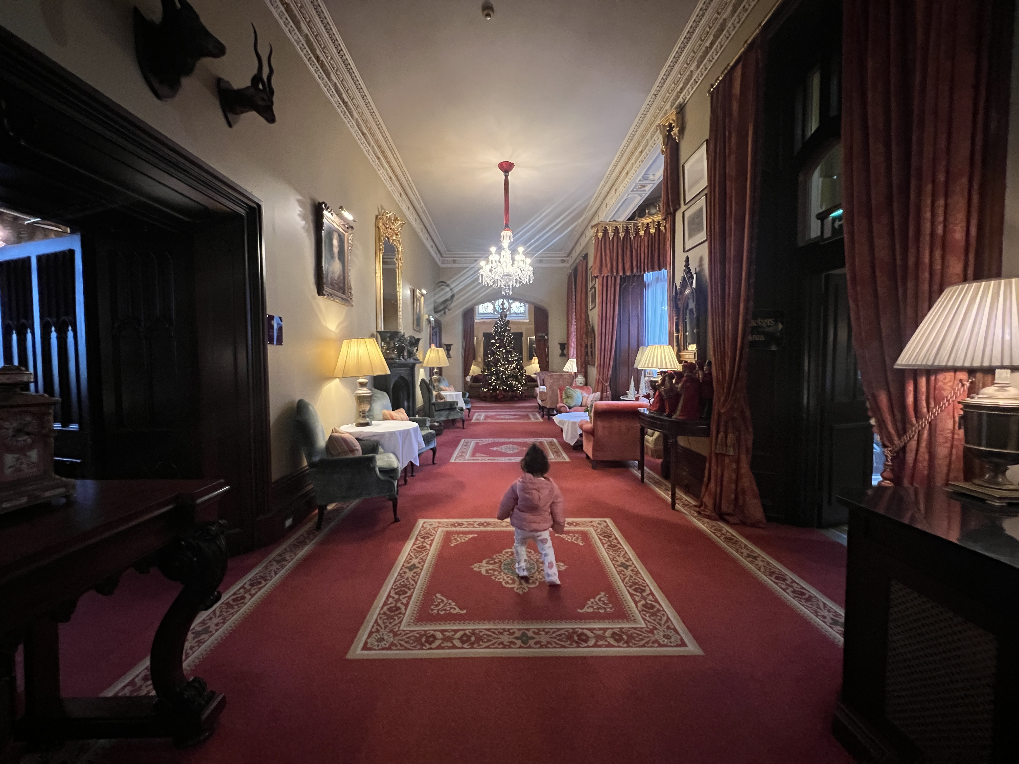 Dromoland Castle The Gallery Hallway Dromoland Castle The Gallery Hallway