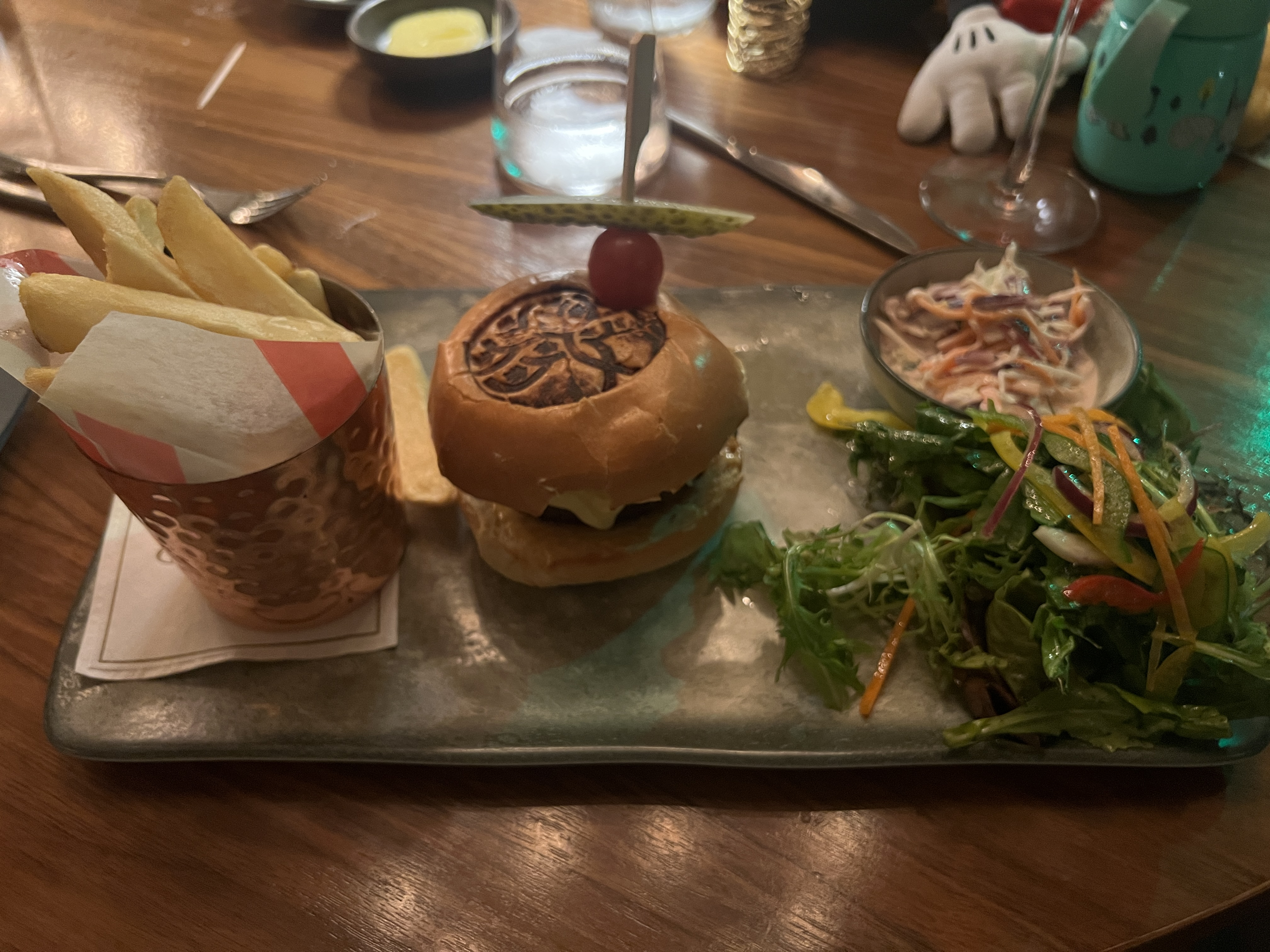 The Fig Tree Restaurant Dromoland Castle burger The Fig Tree Restaurant Dromoland Castle burger