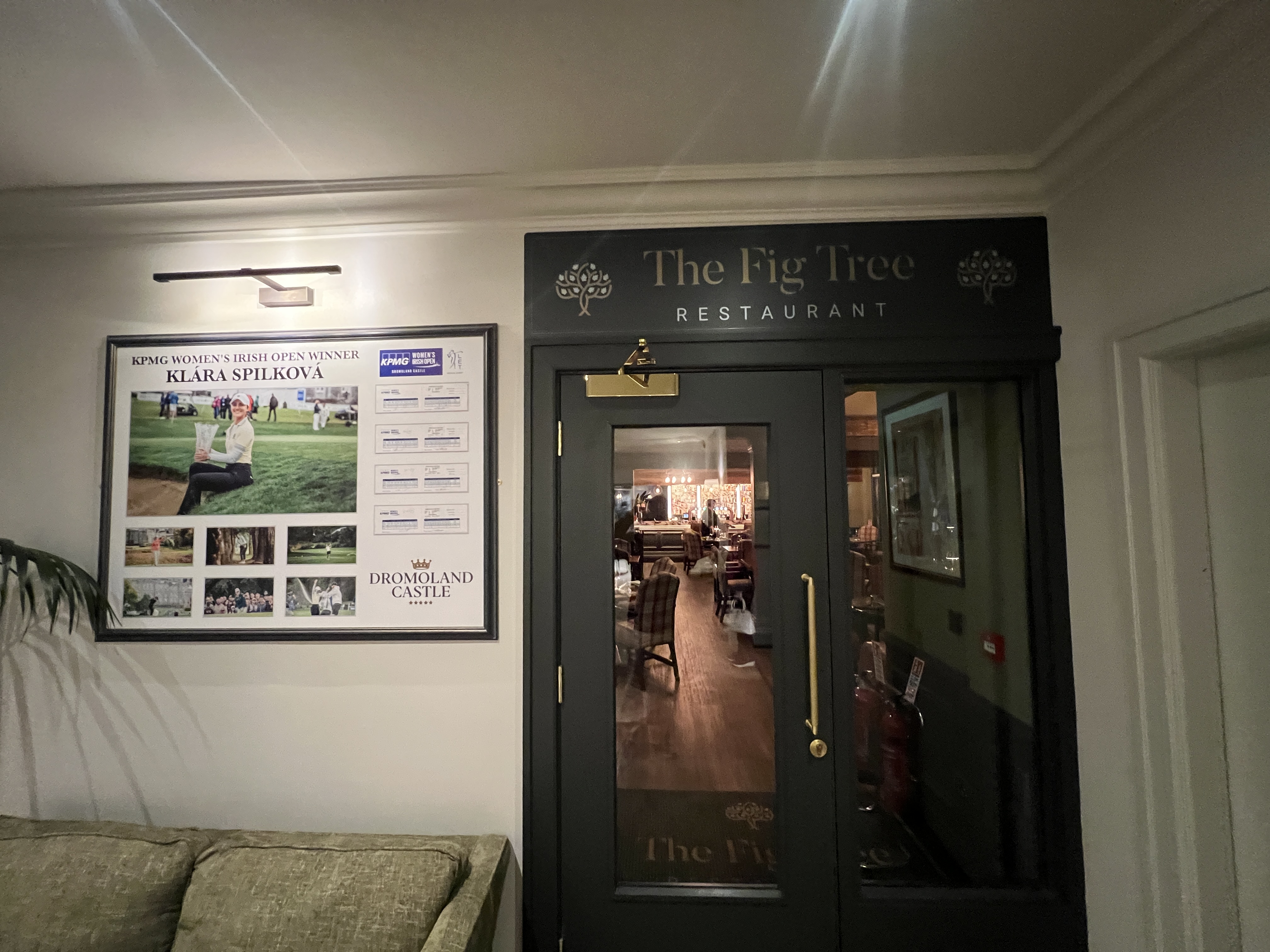 The Fig Tree Restaurant Dromoland Castle Front Door The Fig Tree Restaurant Dromoland Castle Front Door