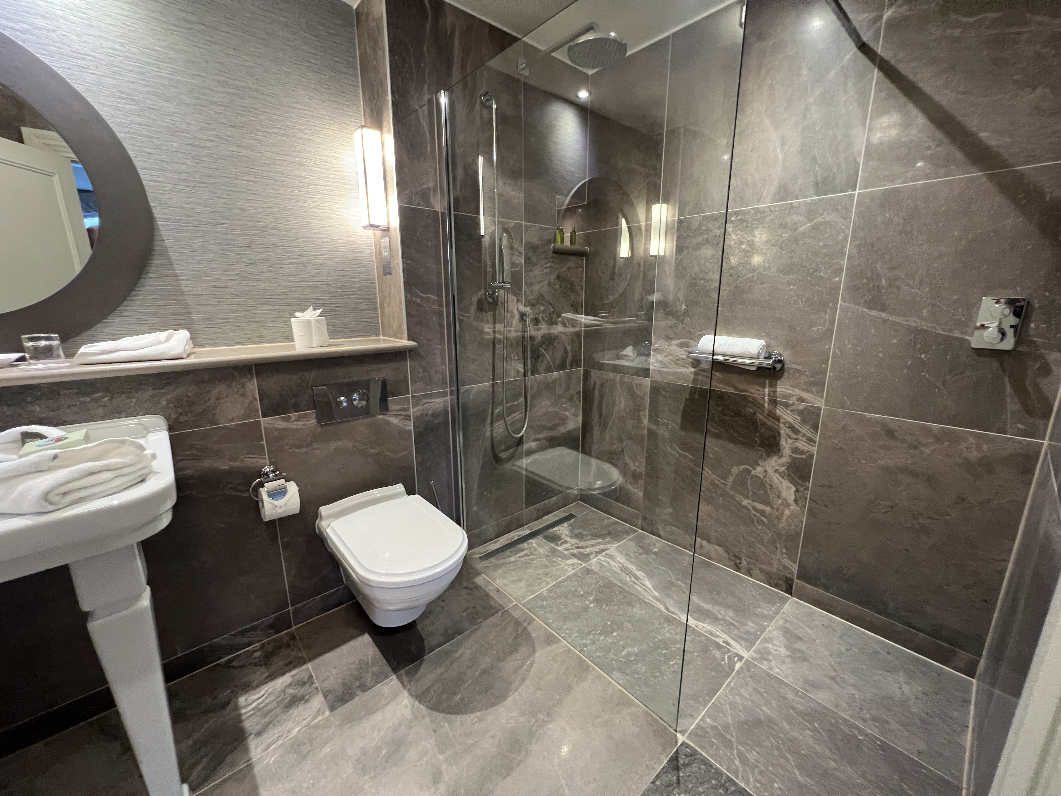 Dromoland shower Dromoland shower
