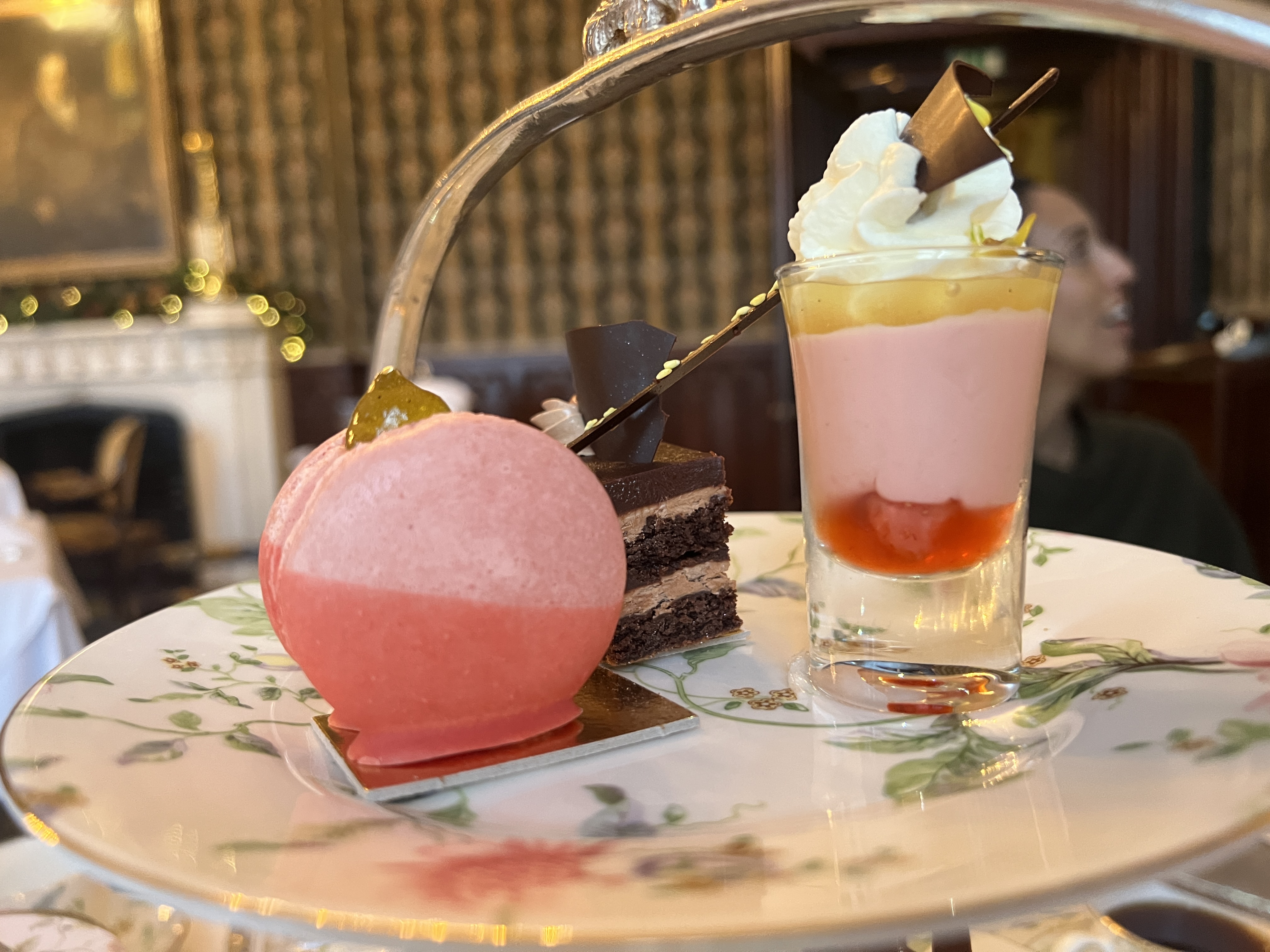 Dromoland Castle Mrs. White's Afternoon Tea desserts Dromoland Castle Mrs. White's Afternoon Tea dessert