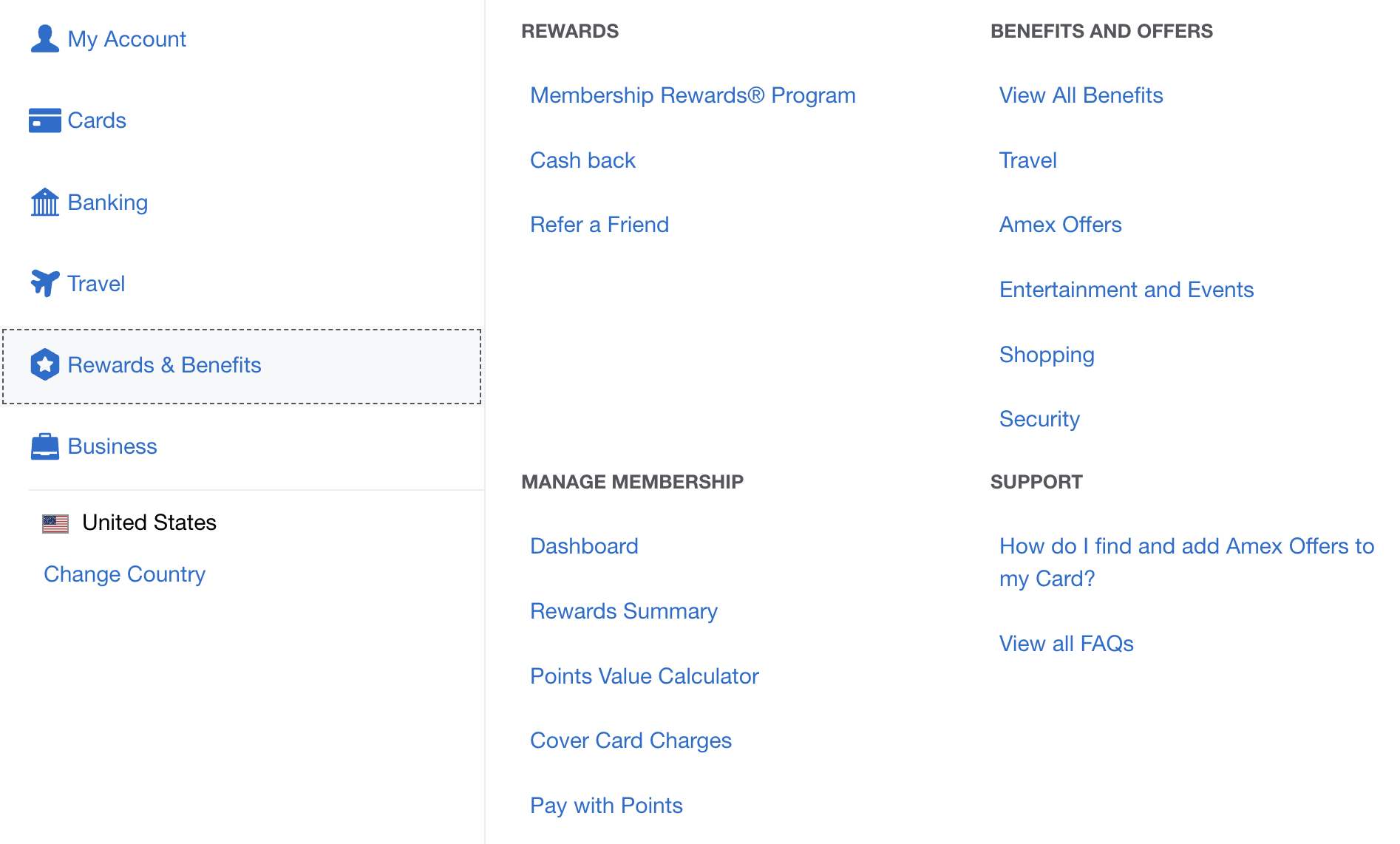 Amex Benefits Page Amex Benefits Page