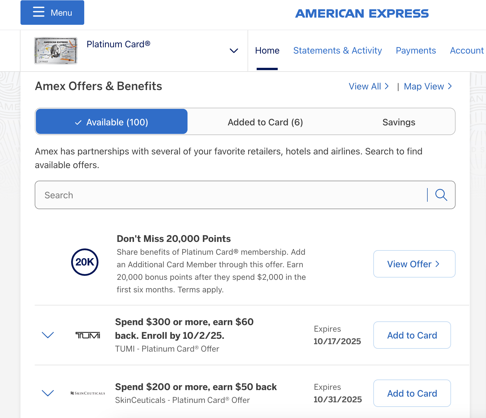 Earn Extra Cash Back and Points with Amex Offers Amex offers september 2025