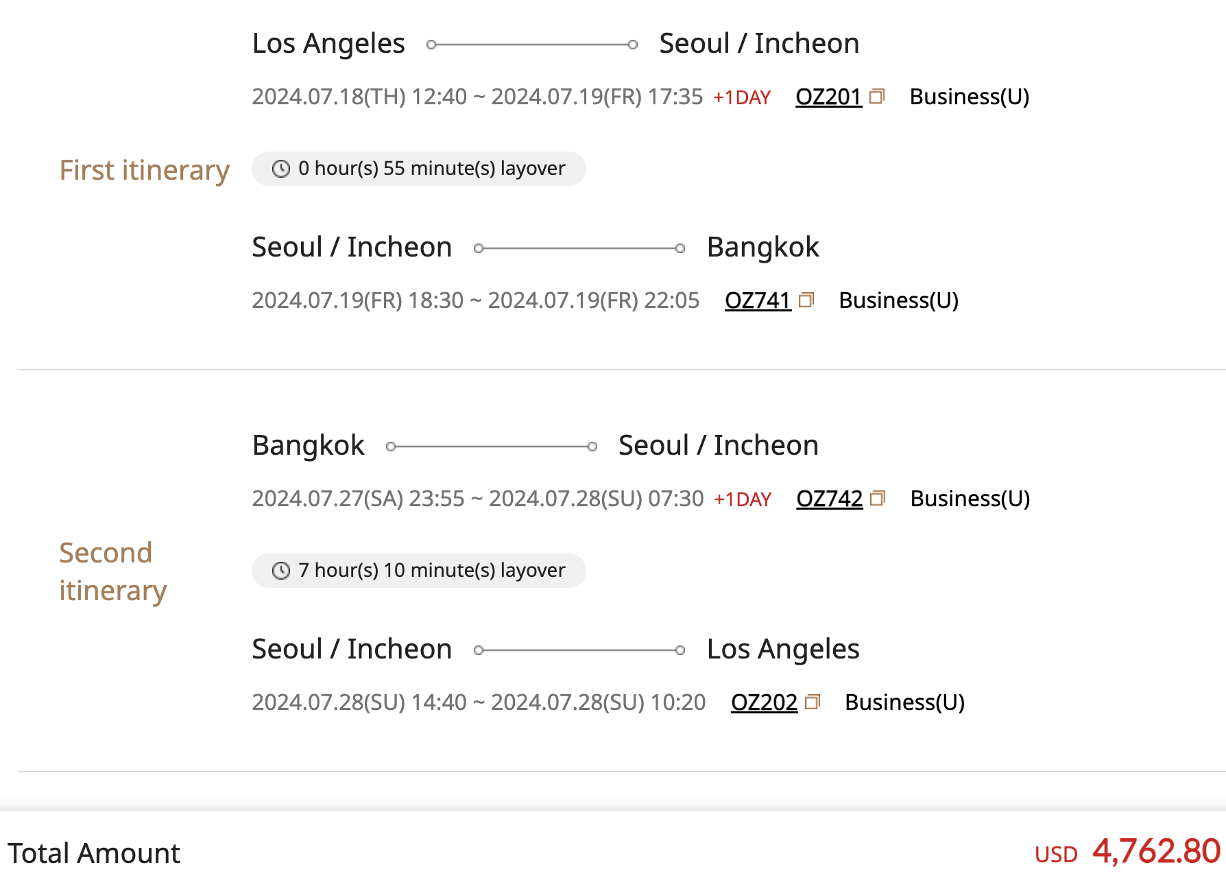 Asiana flight deal Asiana flight deal