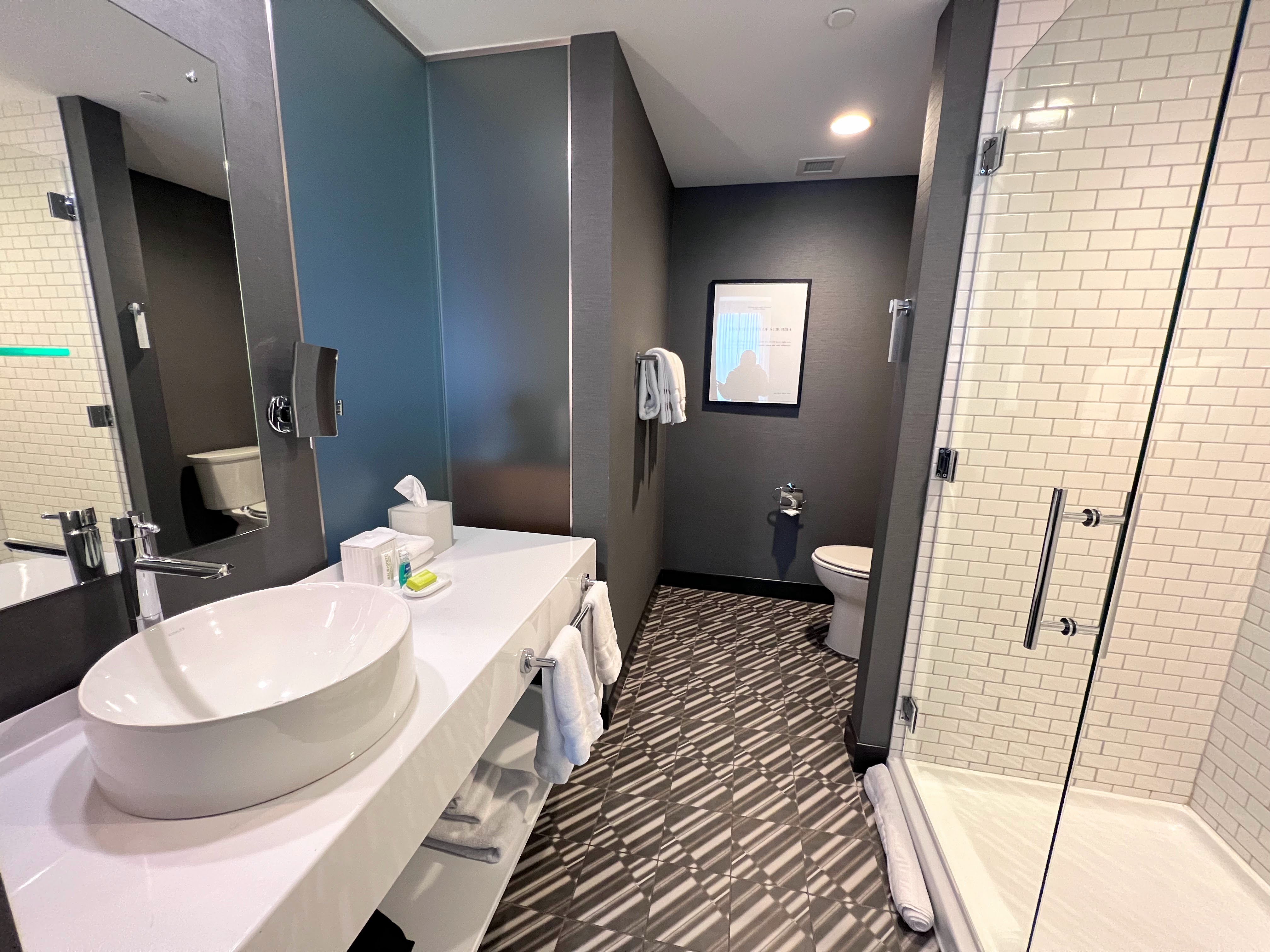 Bathroom at Le Meridien Columbus The Joseph