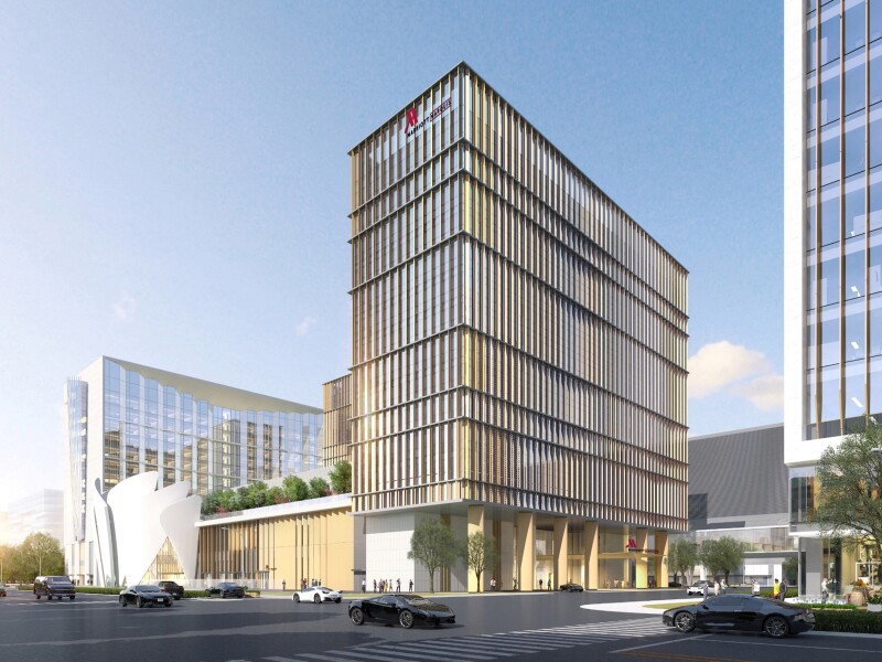 Beijing Marriott Marquis Hotel Rendering Beijing Marriott Marquis Hotel Rendering