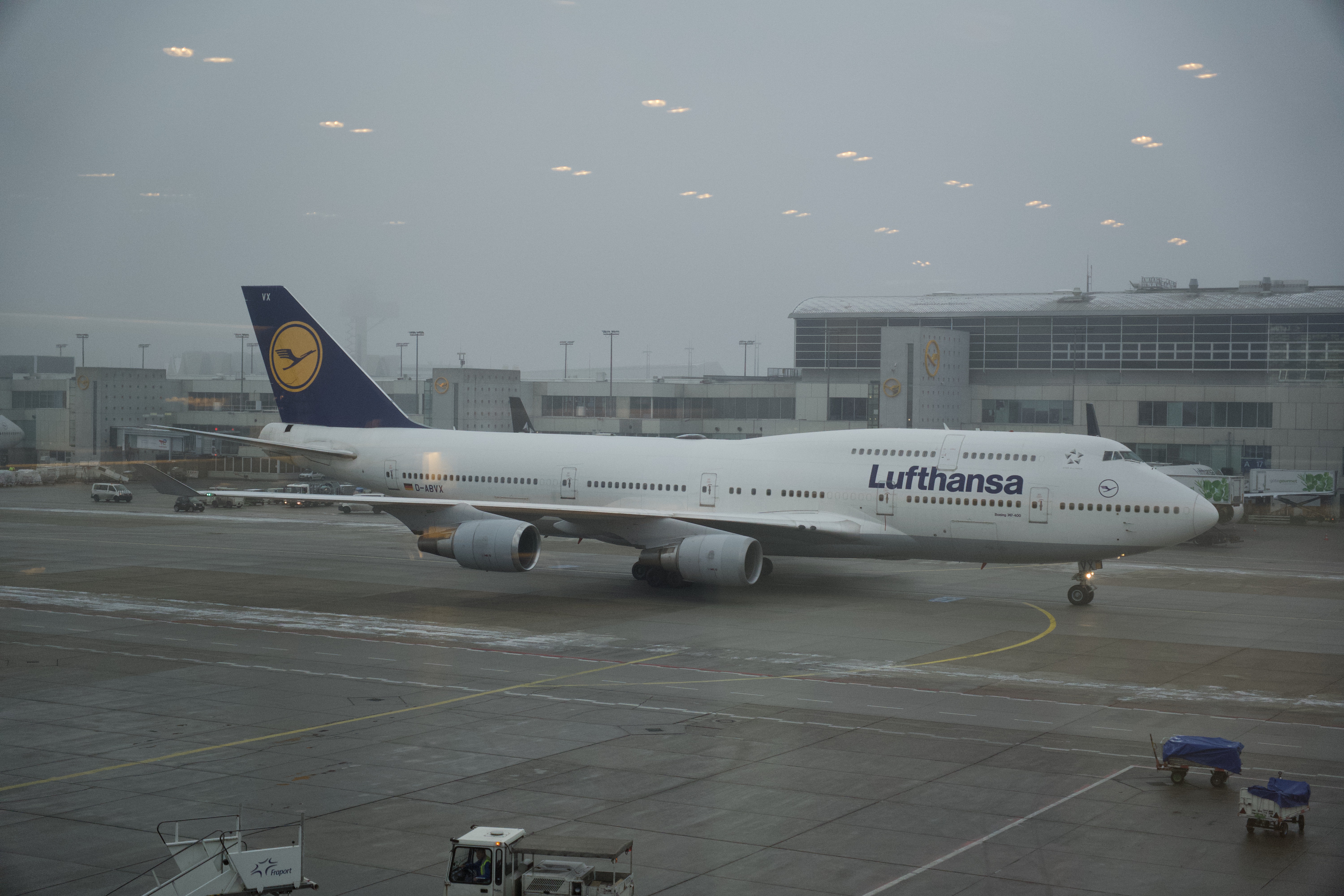 Boeing 747 FRA LH first class lounge