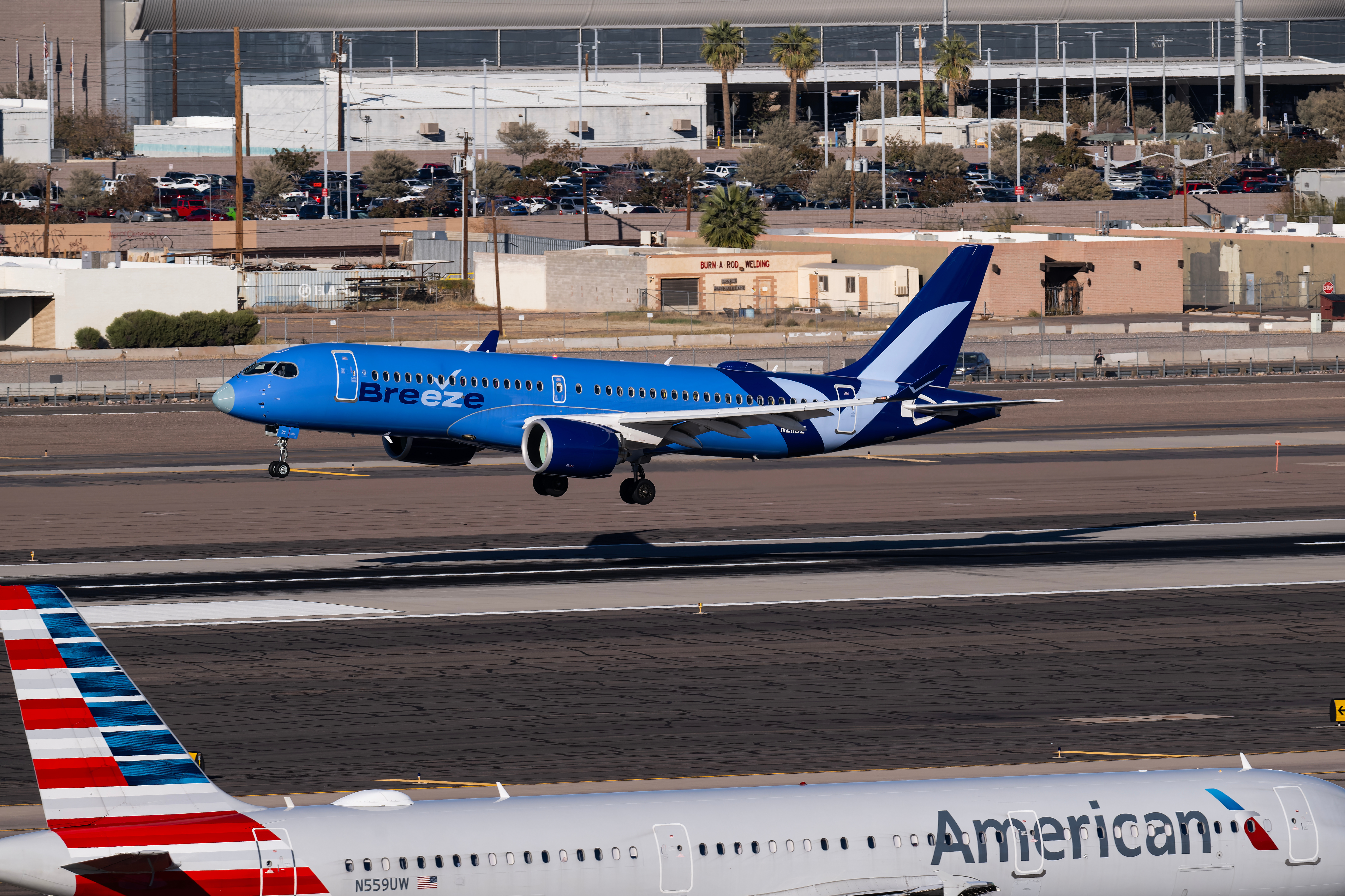 Breeze Airways Landing